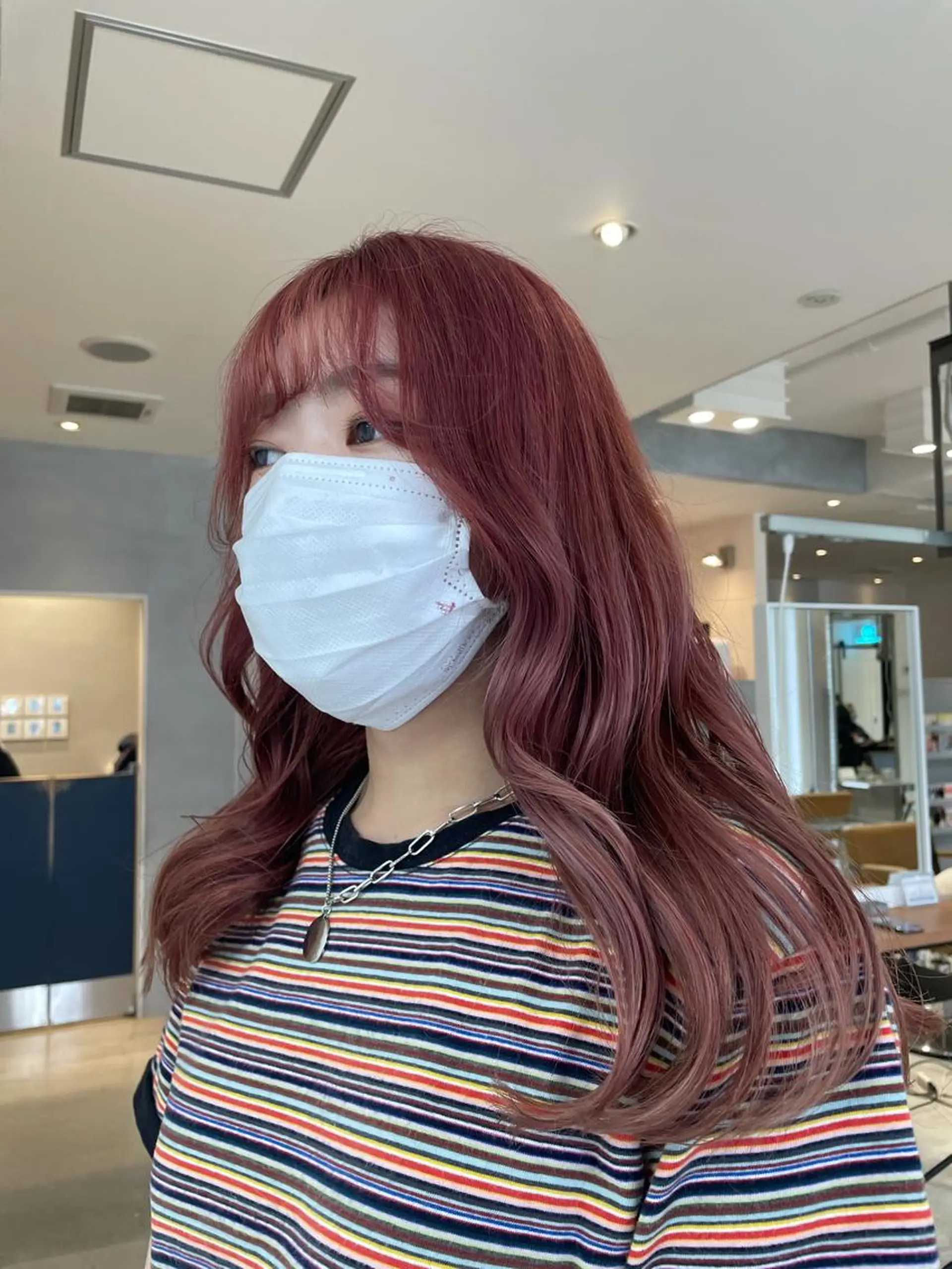 ロング カラー 艶ハイトーン👑♡ NATSUKIのヘアスタイル