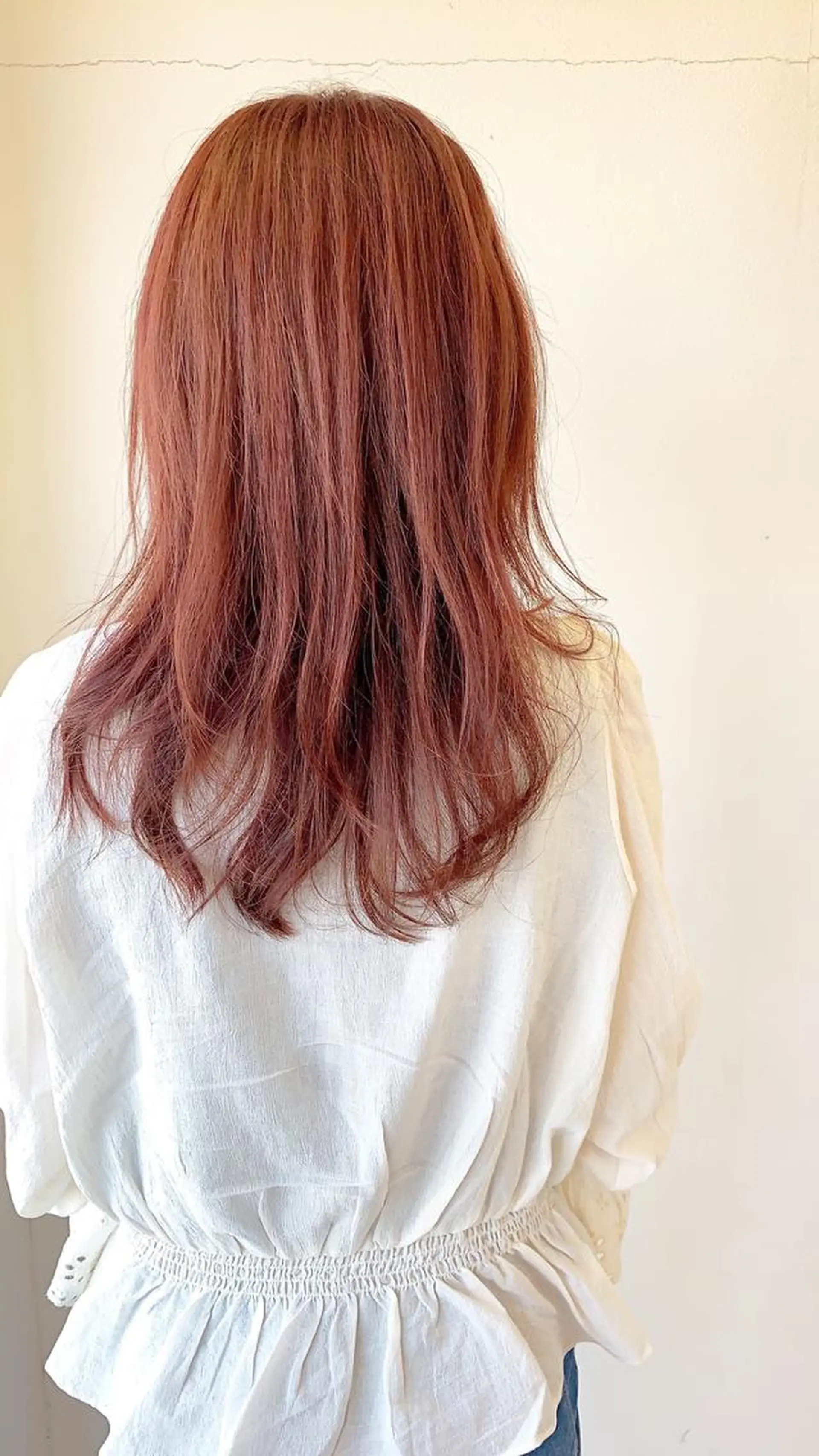 セミロング カラー 木村 友香のヘアスタイル