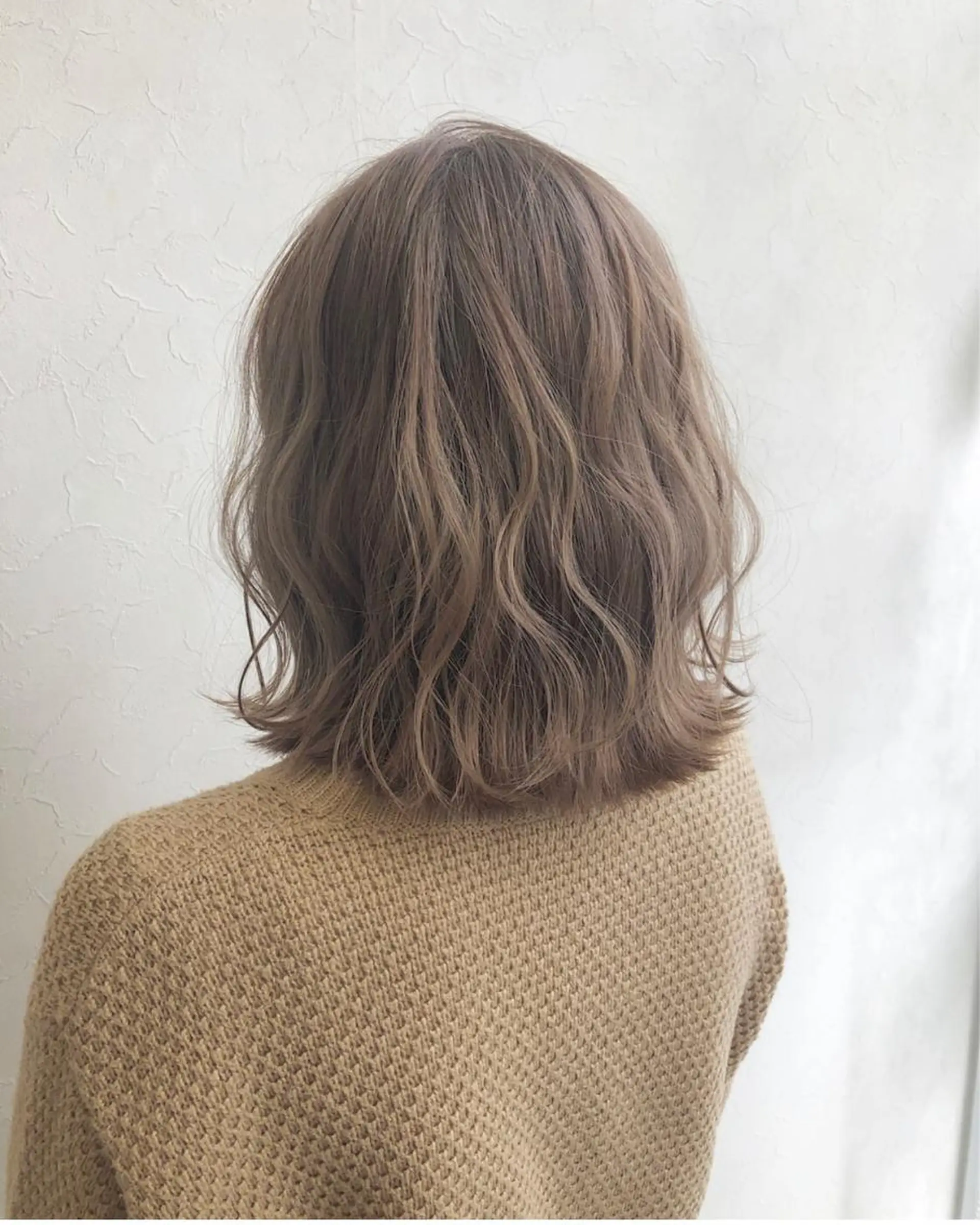 ミディアム カラー nakahara madokaのヘアスタイル