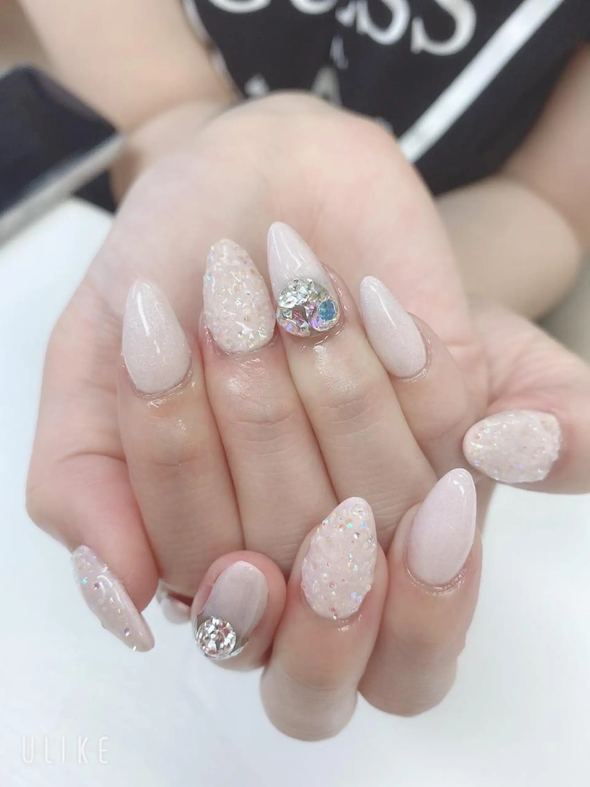 セミロング ハンドネイル JNA認定講師🌸 RIEのネイルデザイン