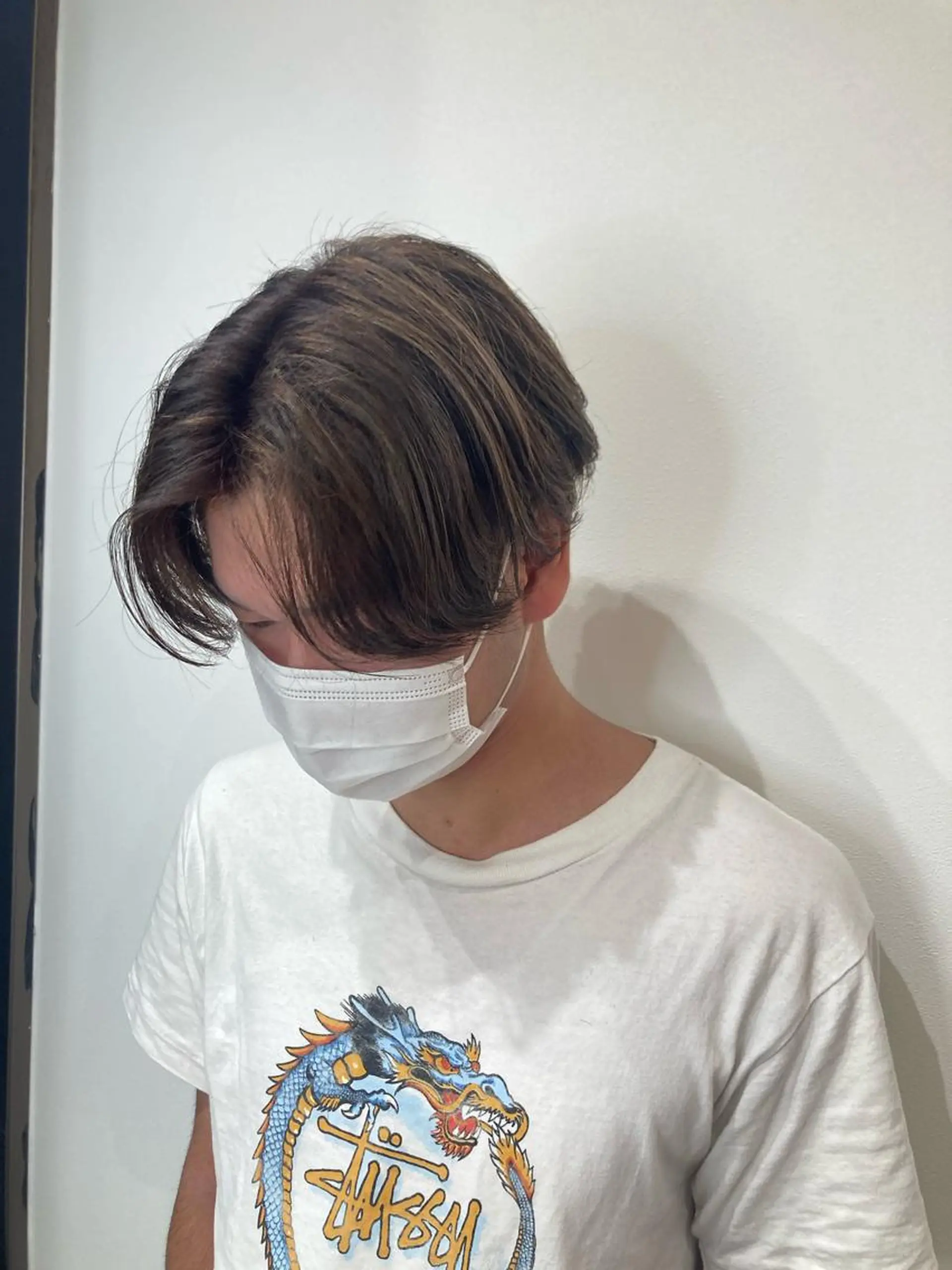 カラー メンズ メンズハイライト ハイライトカラー カットが上手い 💇♂🌸サク🌸のヘアスタイル