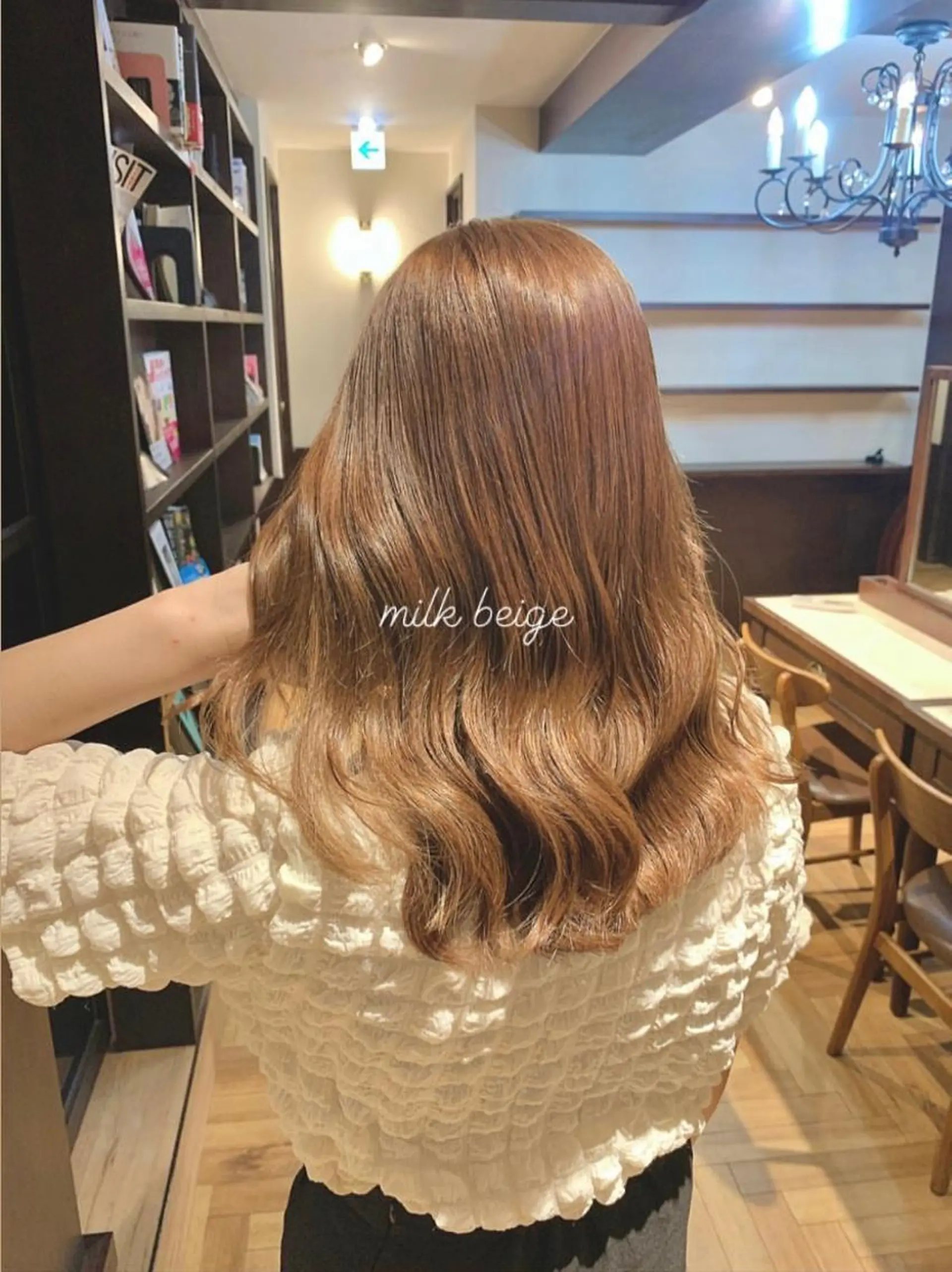 ロング ヘアアレンジ beautism clock所属・韓国風🇰🇷うる艶 レイヤー/海青🫧のヘアスタイル