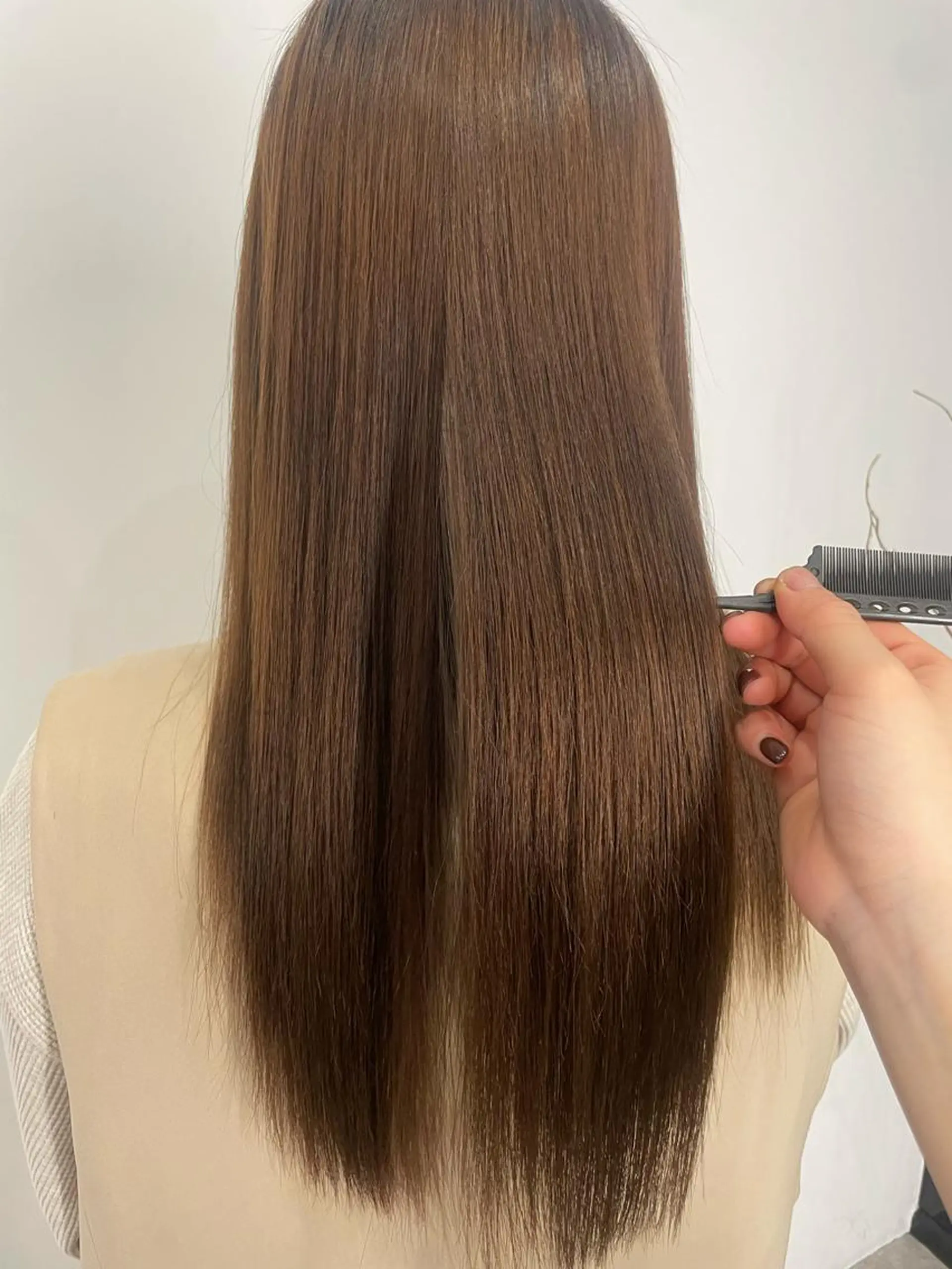 ロング トリートメント wixymimi　hair salon所属・艶カラー✨レイヤー 𝐚𝐲𝐚𝐤𝐚のヘアスタイル