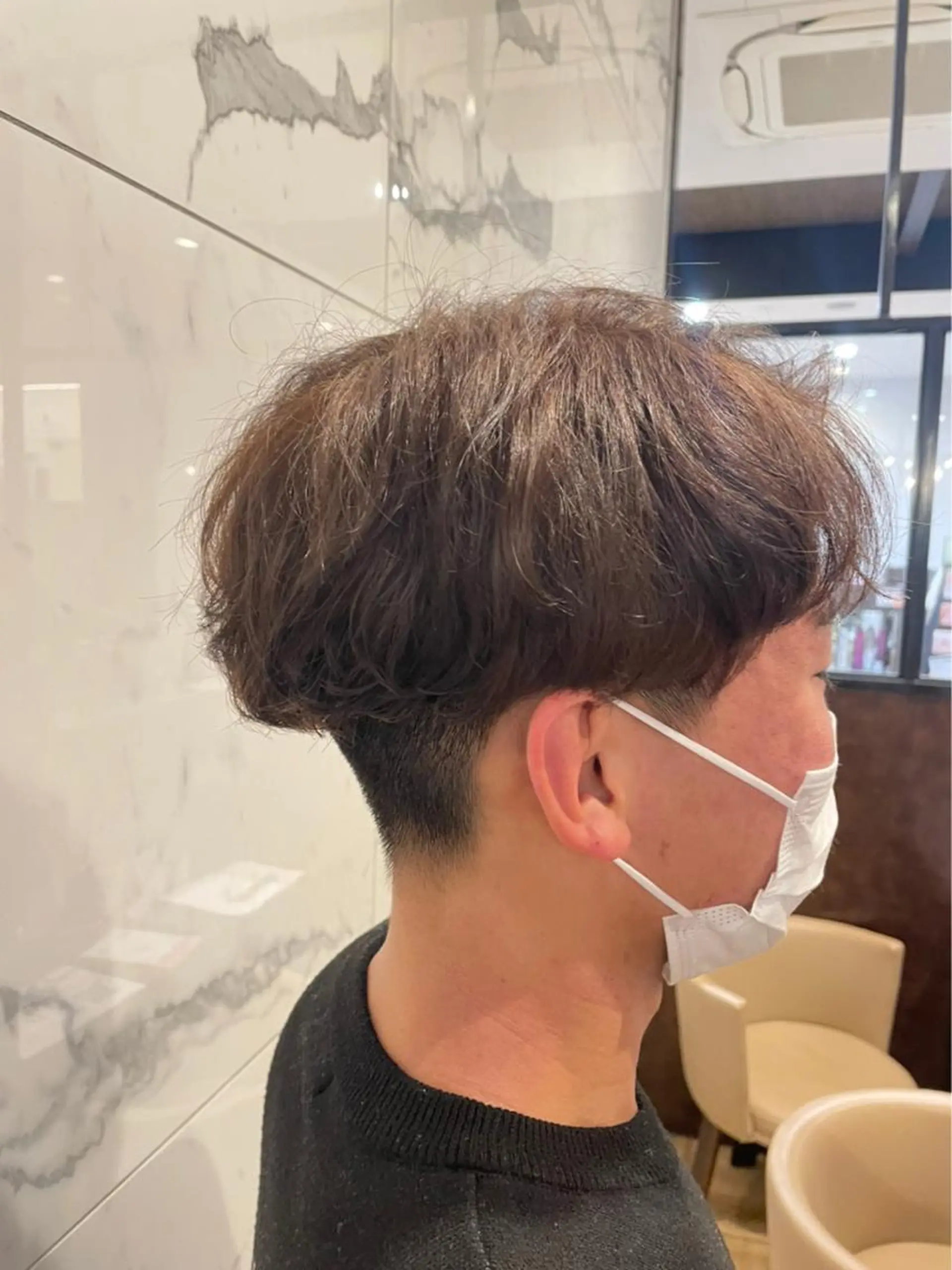 カラー メンズ メンズブリーチ ブリーチ arl 豊田店のヘアスタイル