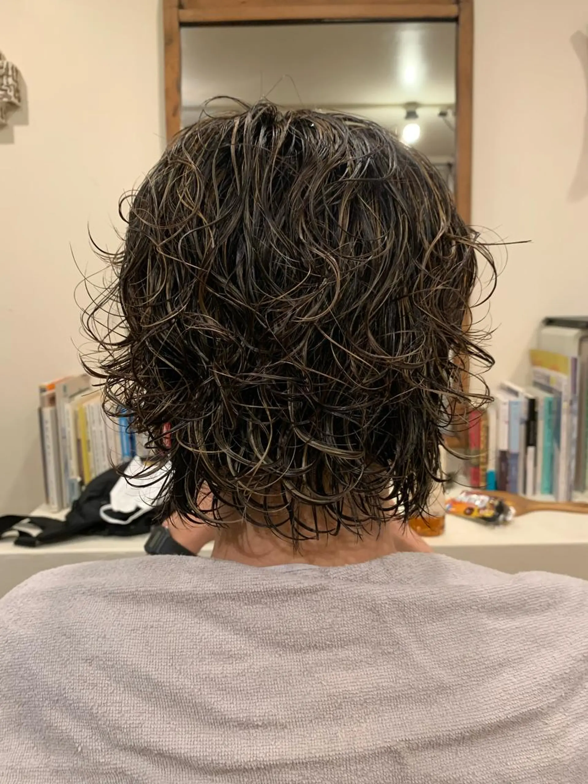 カラー 村田 陸のヘアスタイル