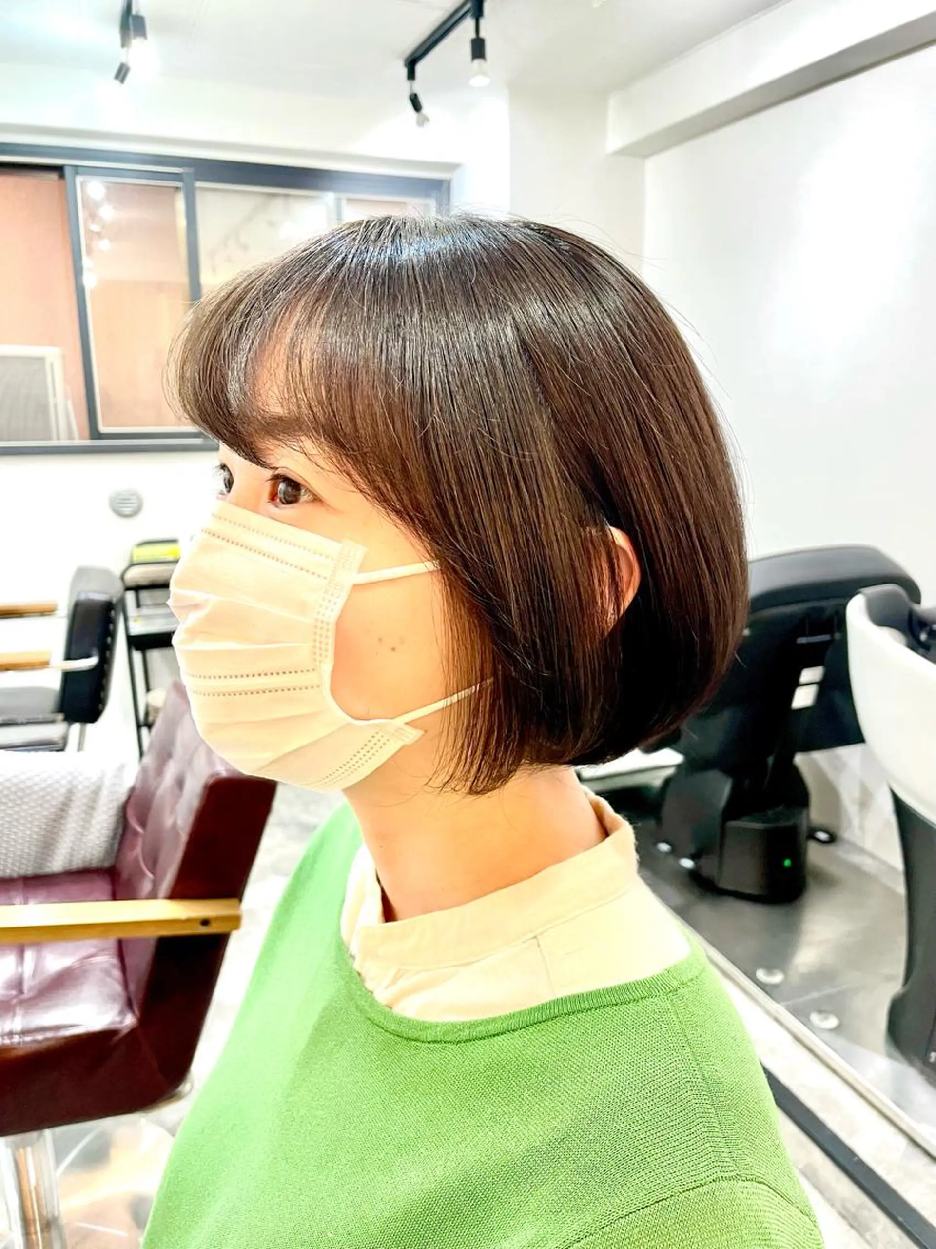 ショート カラー SUN GLOW  サングロウ所属・水素トリートメント／ 髪質改善/ナカノメのヘアスタイル