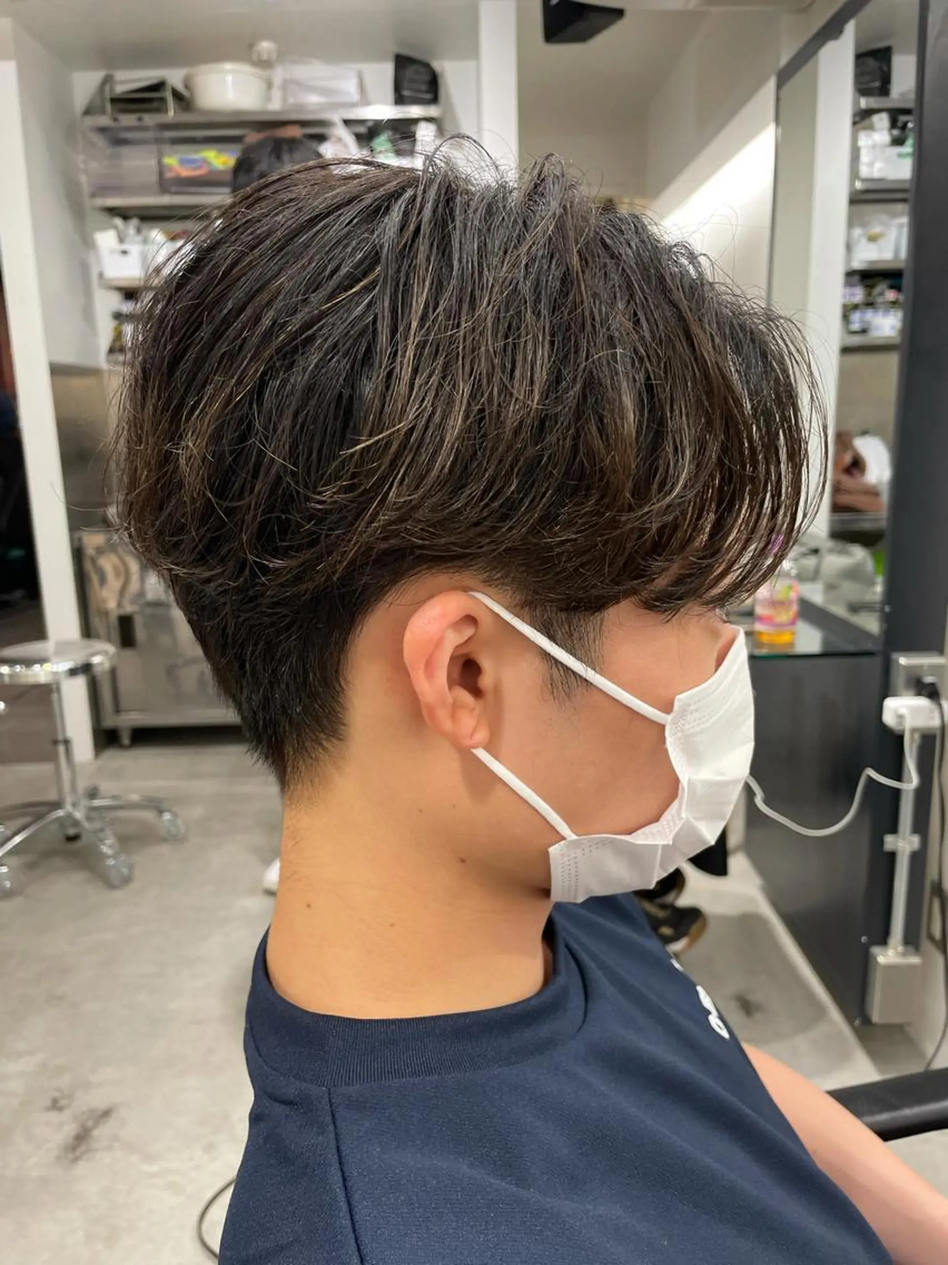 パーマ メンズ is by fifth所属・fifth 山中達也のヘアスタイル