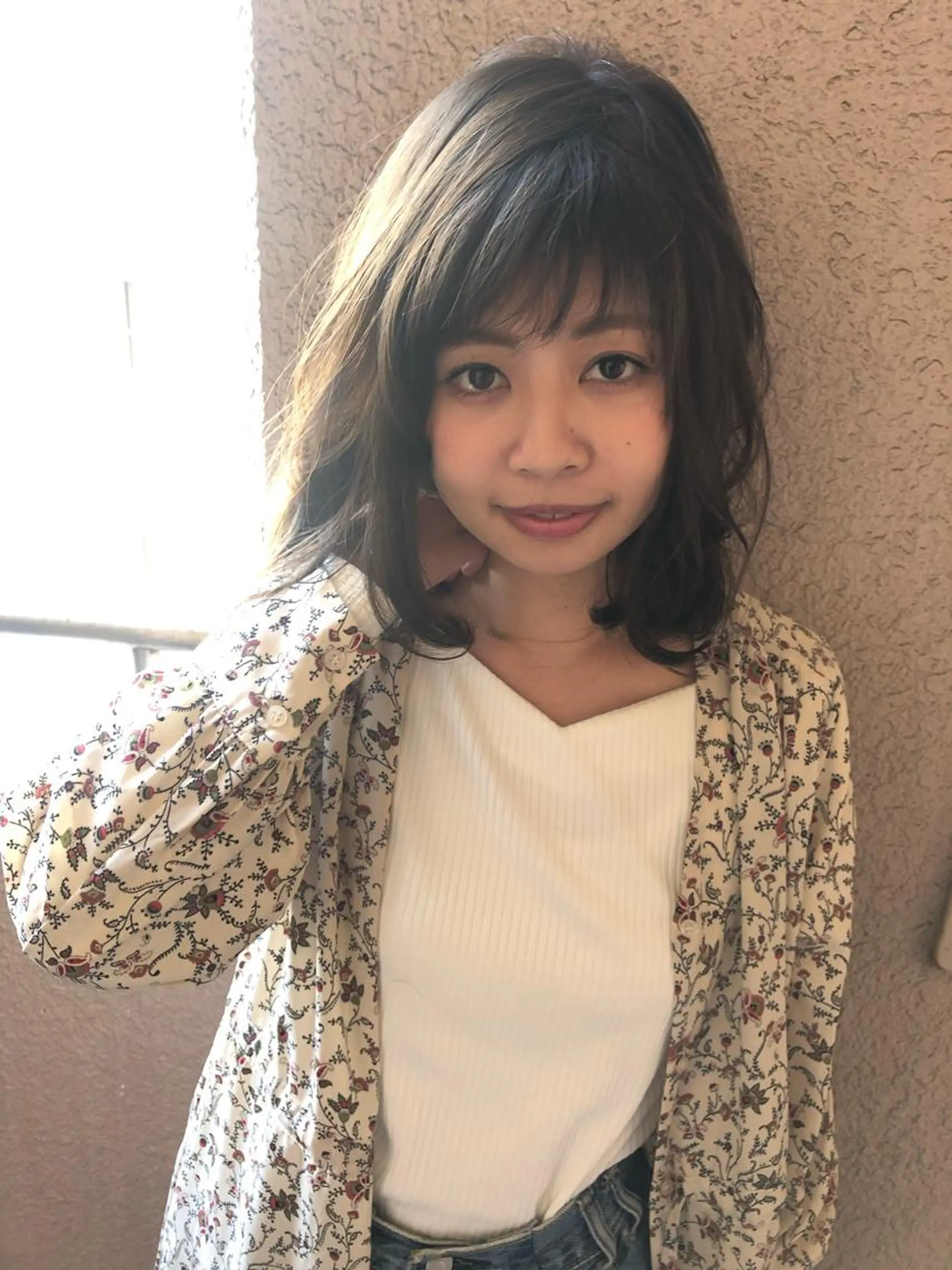 ミディアム くせ毛 髪質改善 縮毛矯正 トリートメント 美容室tuuli 大名店所属・tuuli トゥーリのヘアスタイル