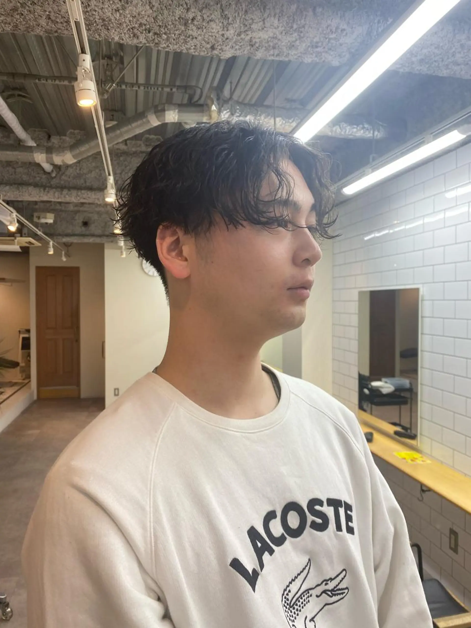 パーマ メンズ メンズパーマ 波巻きパーマ スパイラルパーマ カット パーマ シャドウパーマ/ 波巻パーマYu-Kiのヘアスタイル