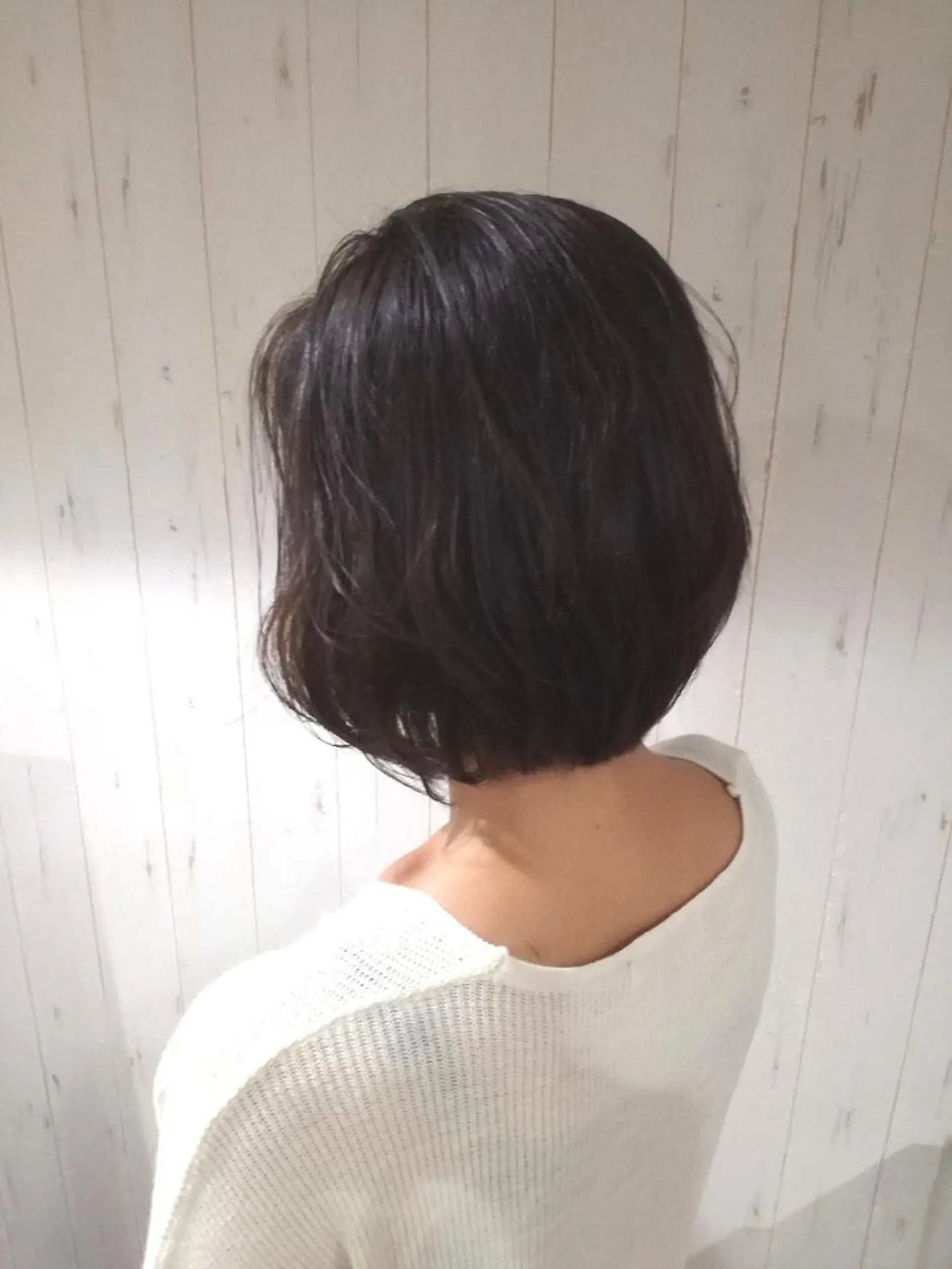 ショート カラー ボブ 西川 敏夫のヘアスタイル