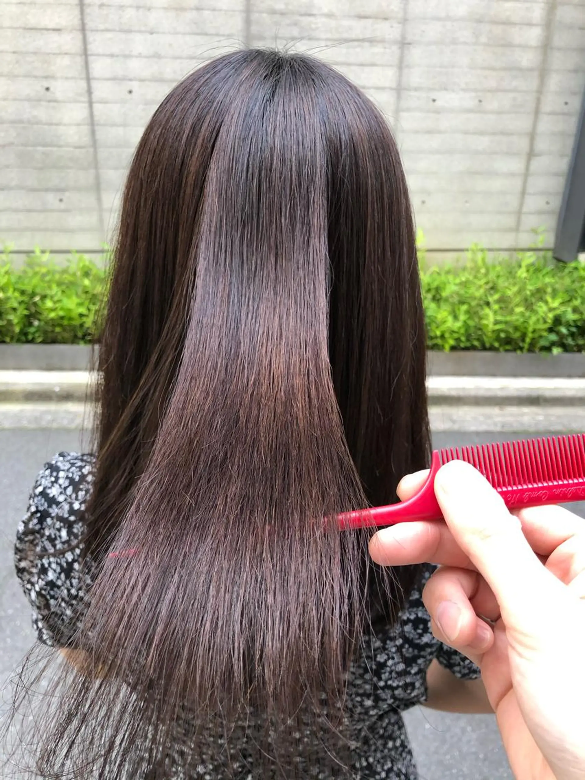 セミロング 髪質改善 トリートメント カット ヘアカラー トリートメント また会いたくなる 美容師【KENTA】のヘアスタイル