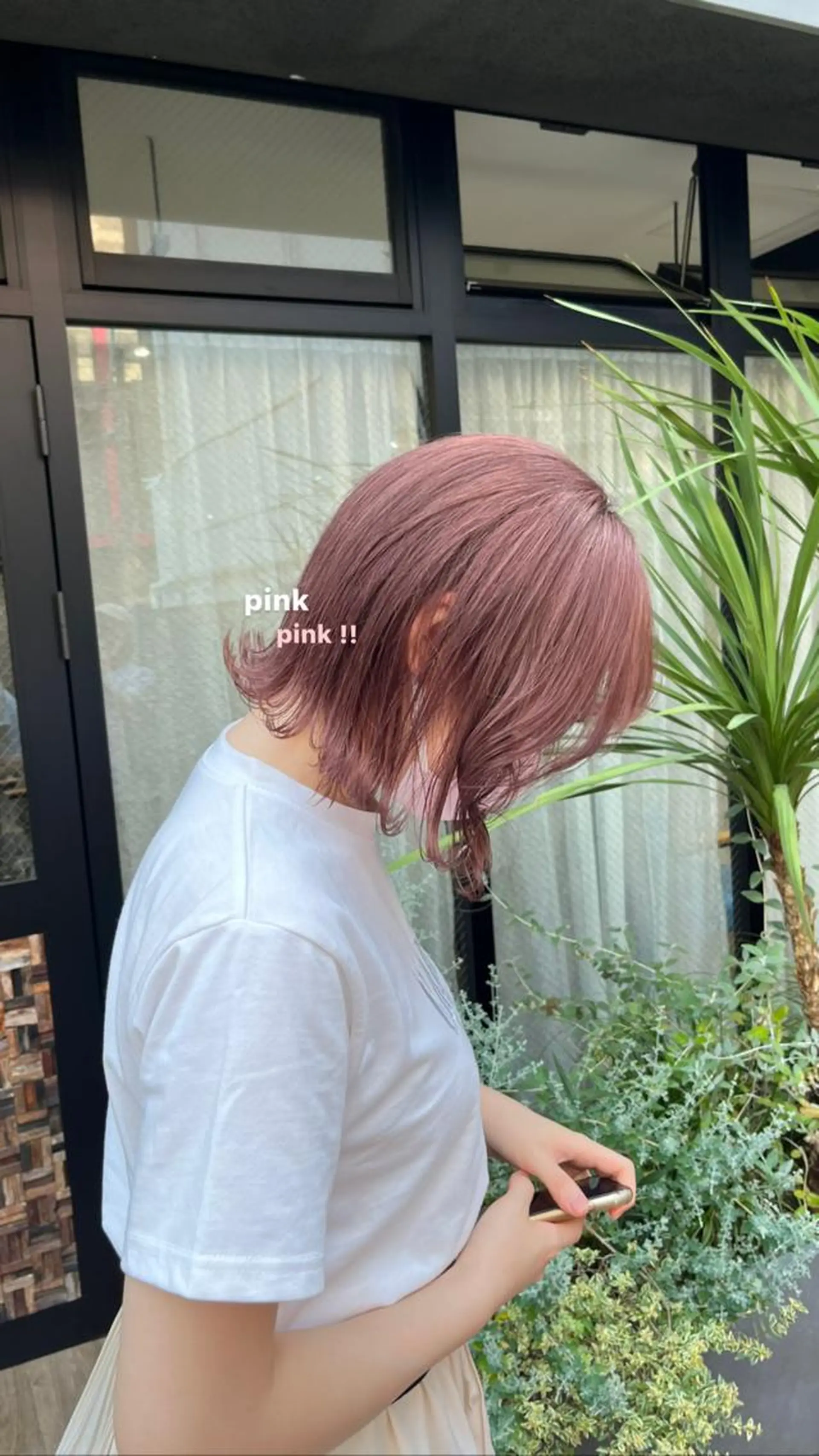 ミディアム カラー ネイル 𝗺𝗶𝗸𝘂♡ 似合わせ🎀のヘアスタイル