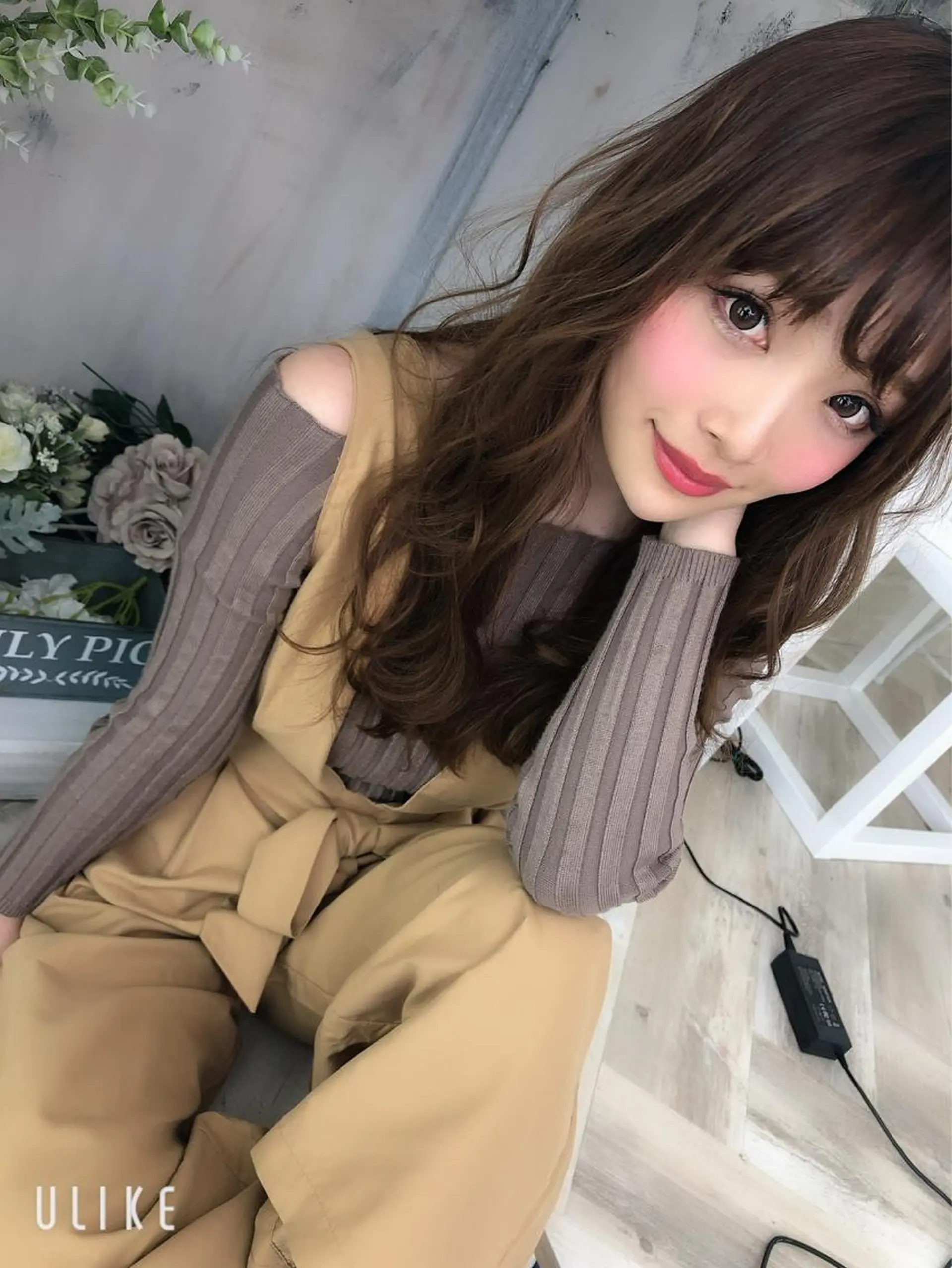 セミロング 髪質改善/ ブリーチ/中尾のヘアスタイル