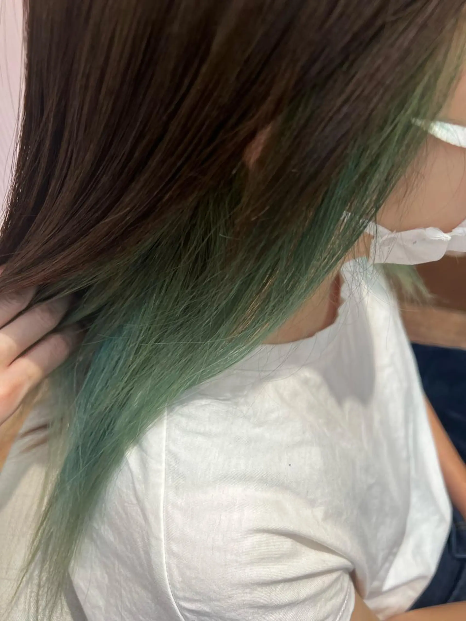 セミロング 星 沙織のヘアスタイル