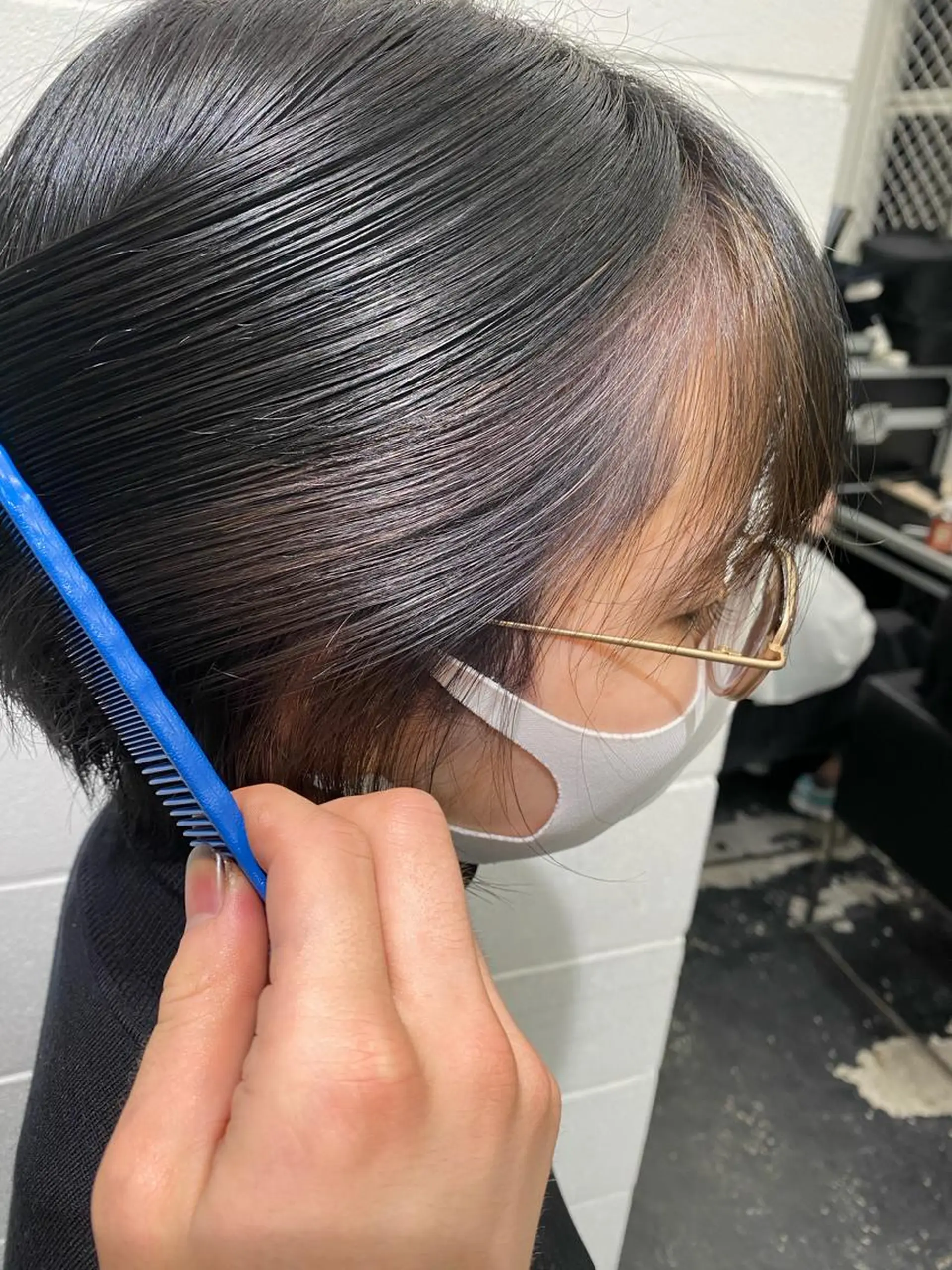 ショート カラー パーマ ヘアアレンジ メンズ グレージュ nico TOKYO 渋谷所属・ブリーチ ハイトーン 特化🌈フジタハルキのヘアスタイル