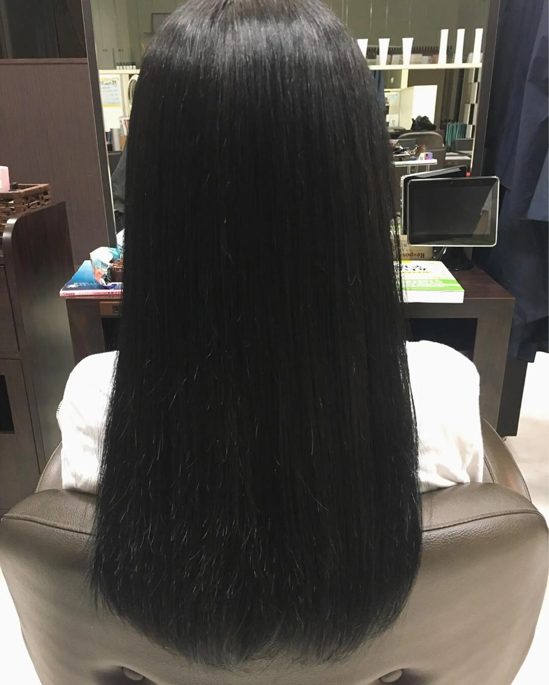 ロング カラー アッシュ ダークアッシュ 【ショートスタイル】 志波李空のヘアスタイル