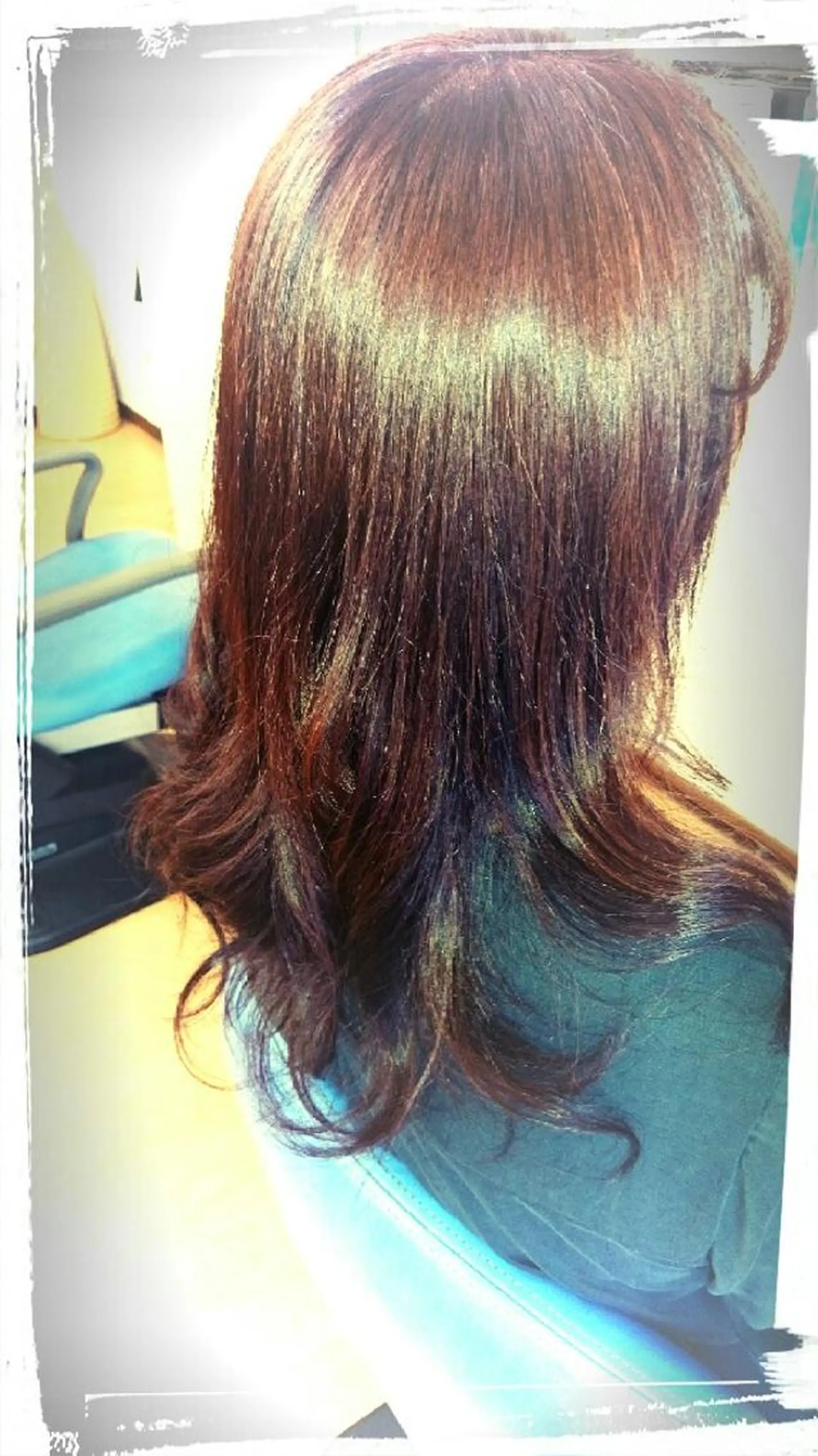 ロング カラー ブラウンカラー ローズカラー ローズブラウン tirol （チロル）のヘアスタイル