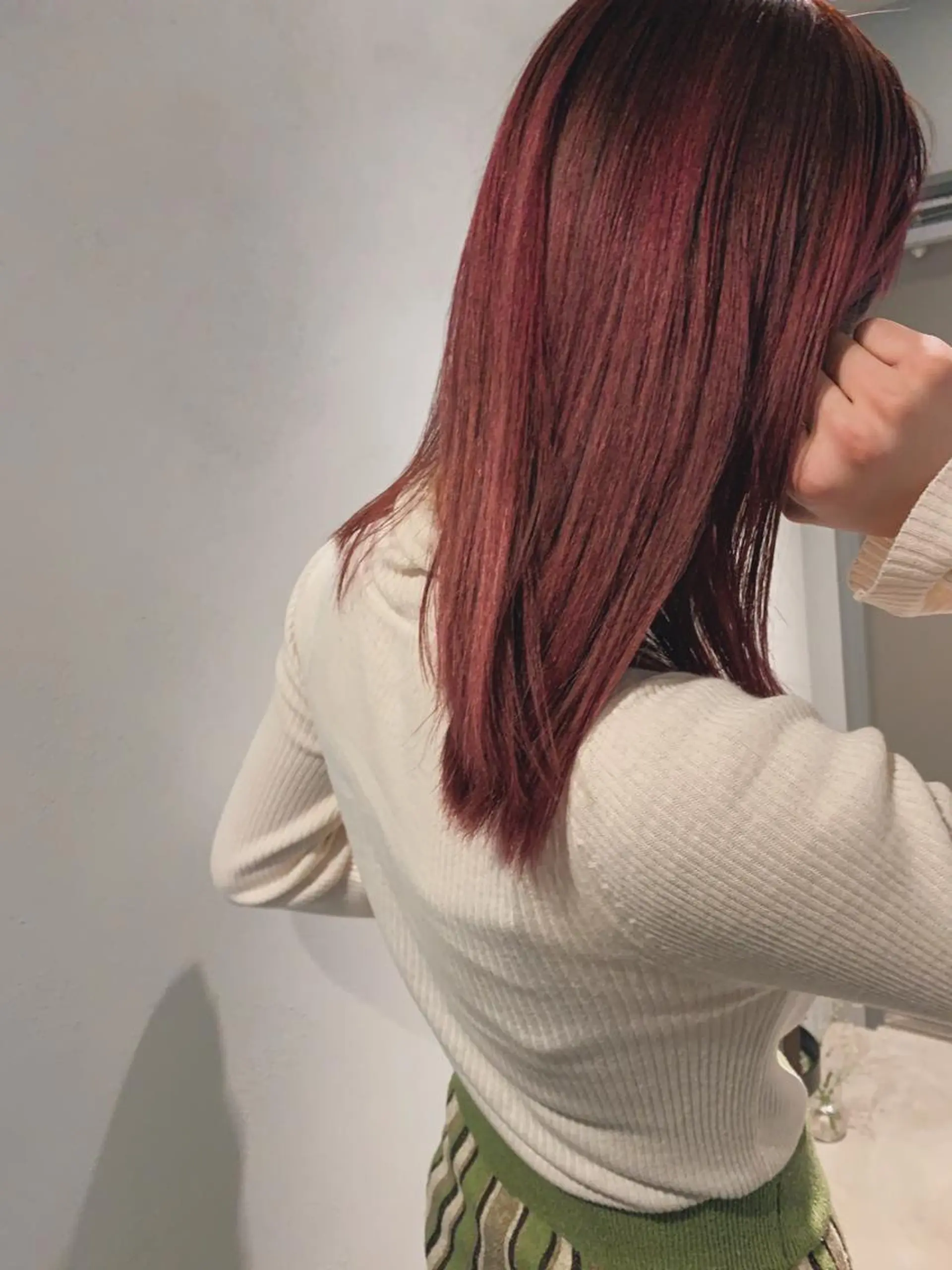 カラー ボブパーマコテ巻き風 パーマNo1深江秀平のヘアスタイル