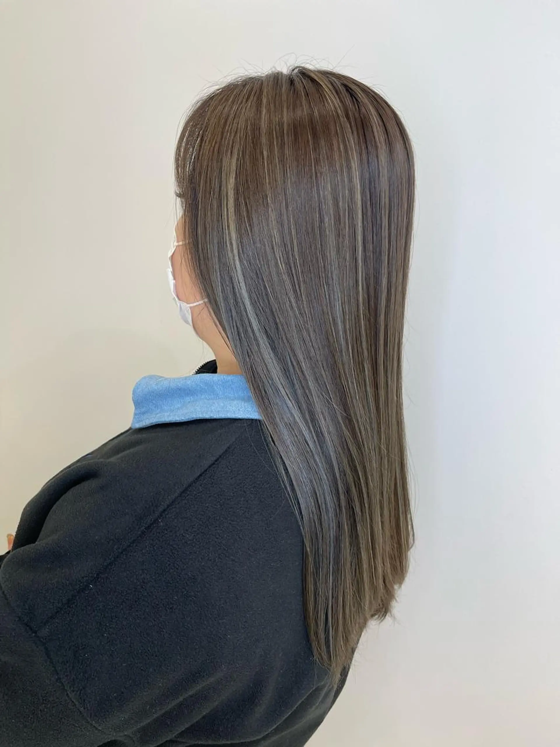 ロング ハイライト メンズ/メンズパーマ 服部太地のヘアスタイル