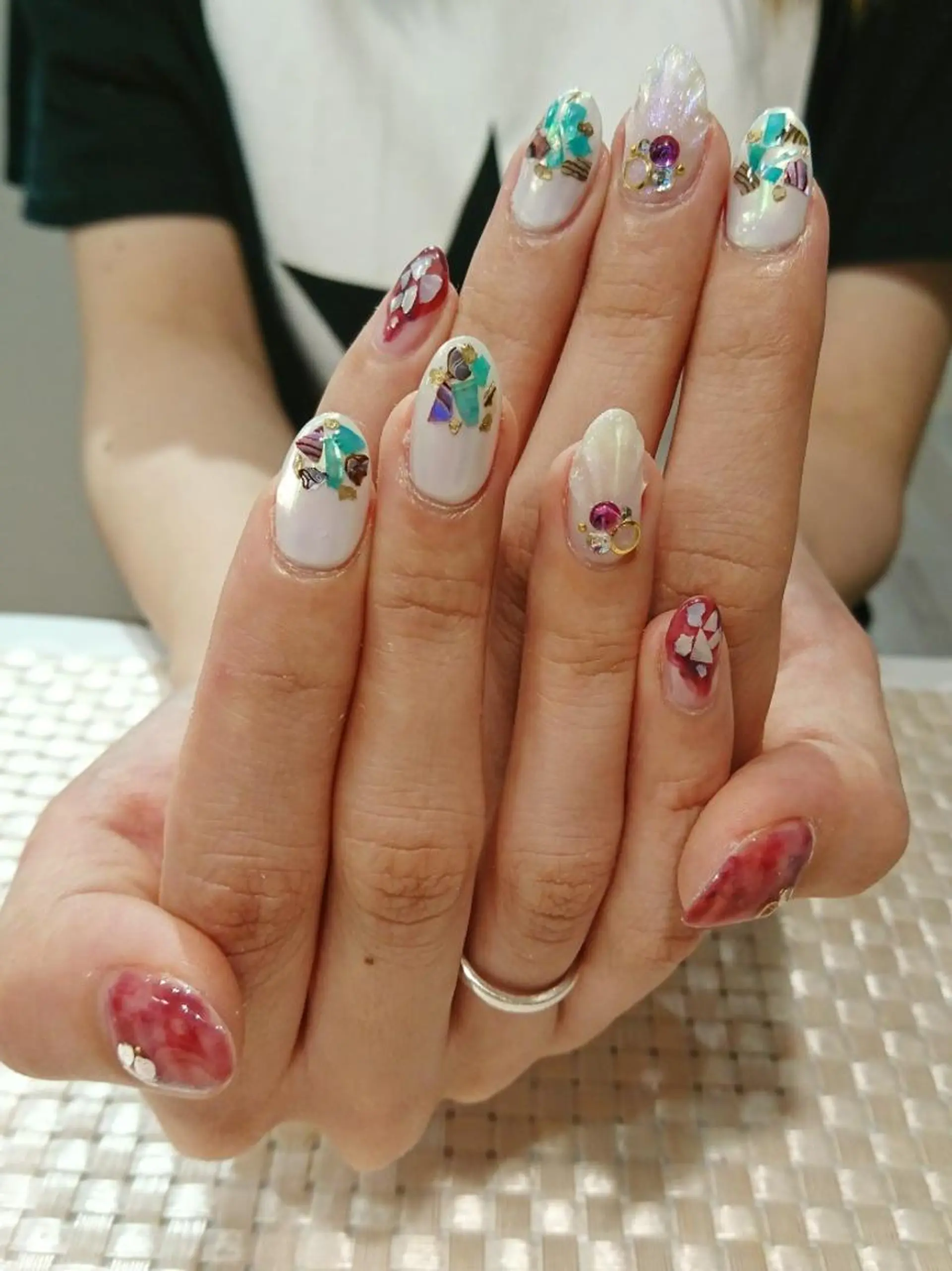 ネイル ハンドネイル みー shakushiroのネイルデザイン