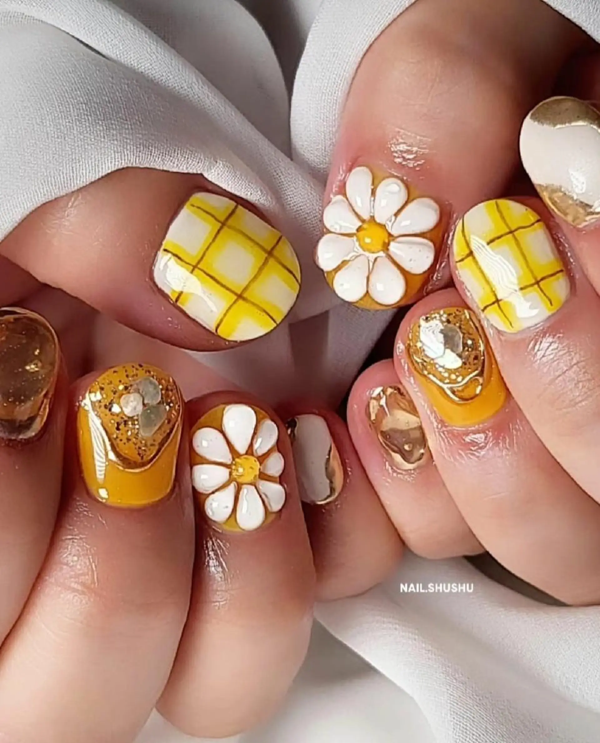 ネイル 持ち込み ニュアンスネイル ワンカラーネイル シンプルネイル 夏ネイル ハンドネイル 3dパーツ/流行り 👧shushu❤️のネイルデザイン