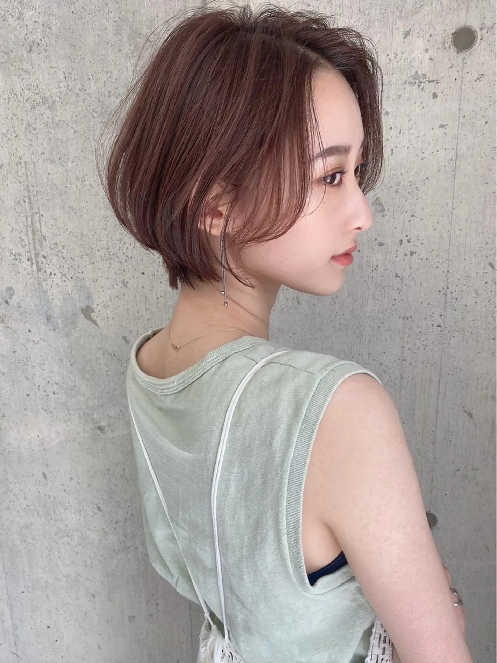 ショート カラー 似合わせカット ショートヘア 韓国ヘア/髪質改善 /Harunaのヘアスタイル