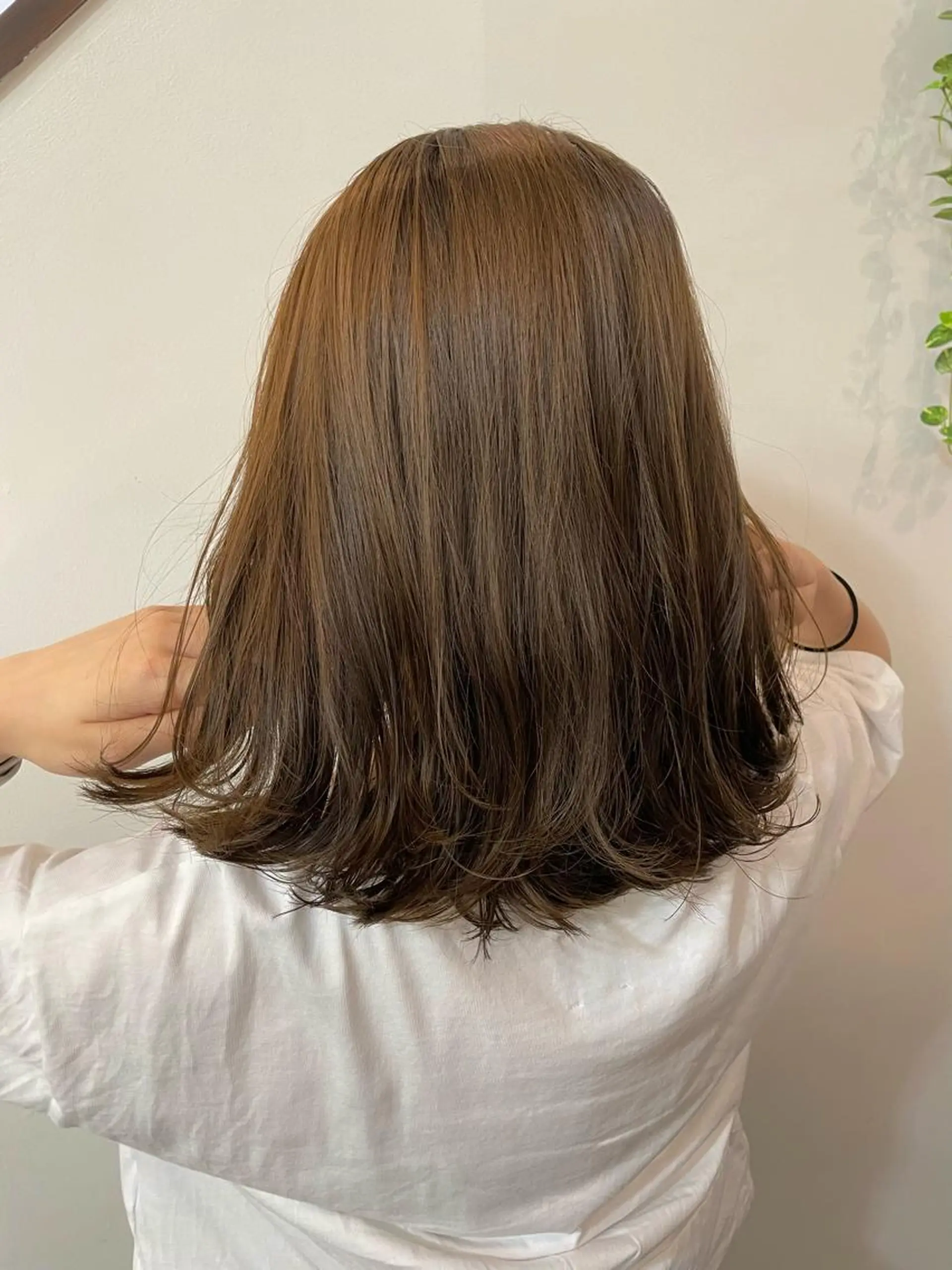 ミディアム カラー カット ヘアカラー ツヤ美髪💐 髪質改善/高山愛来のヘアスタイル