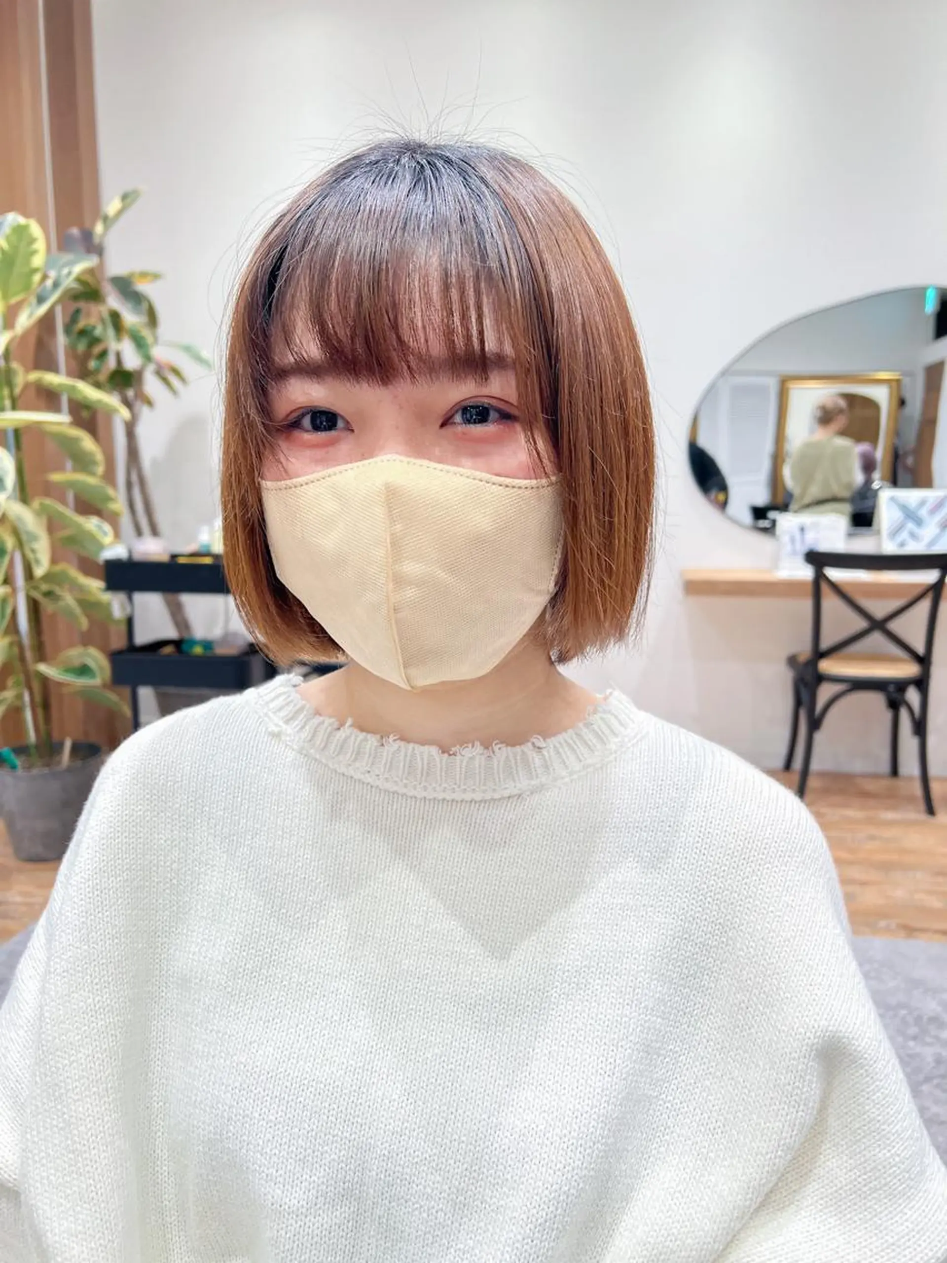 ショート カラー 韓国風スタイル 🍓MIZUKI🍓のヘアスタイル