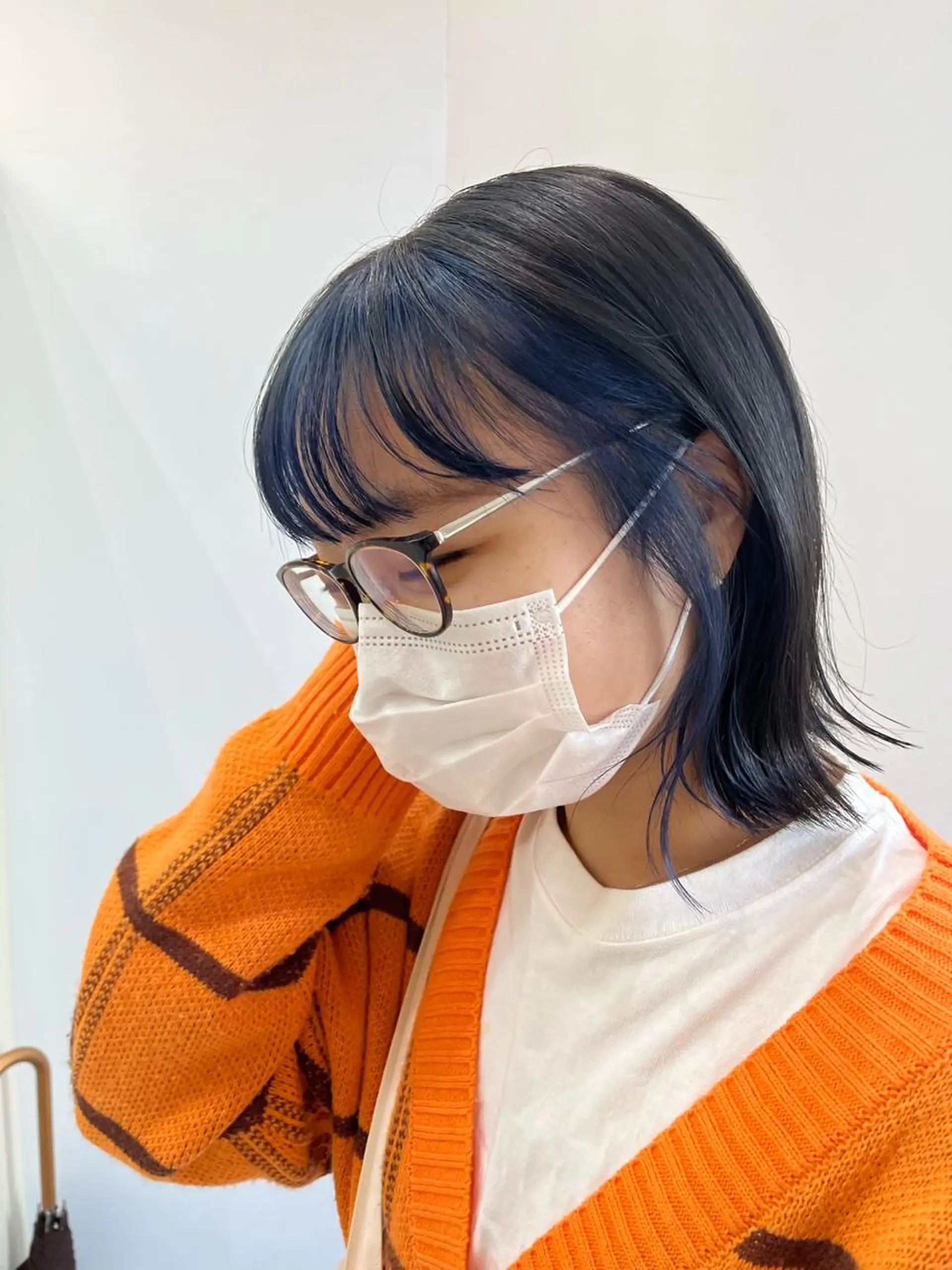 ミディアム カラー タカノ ノゾミのヘアスタイル