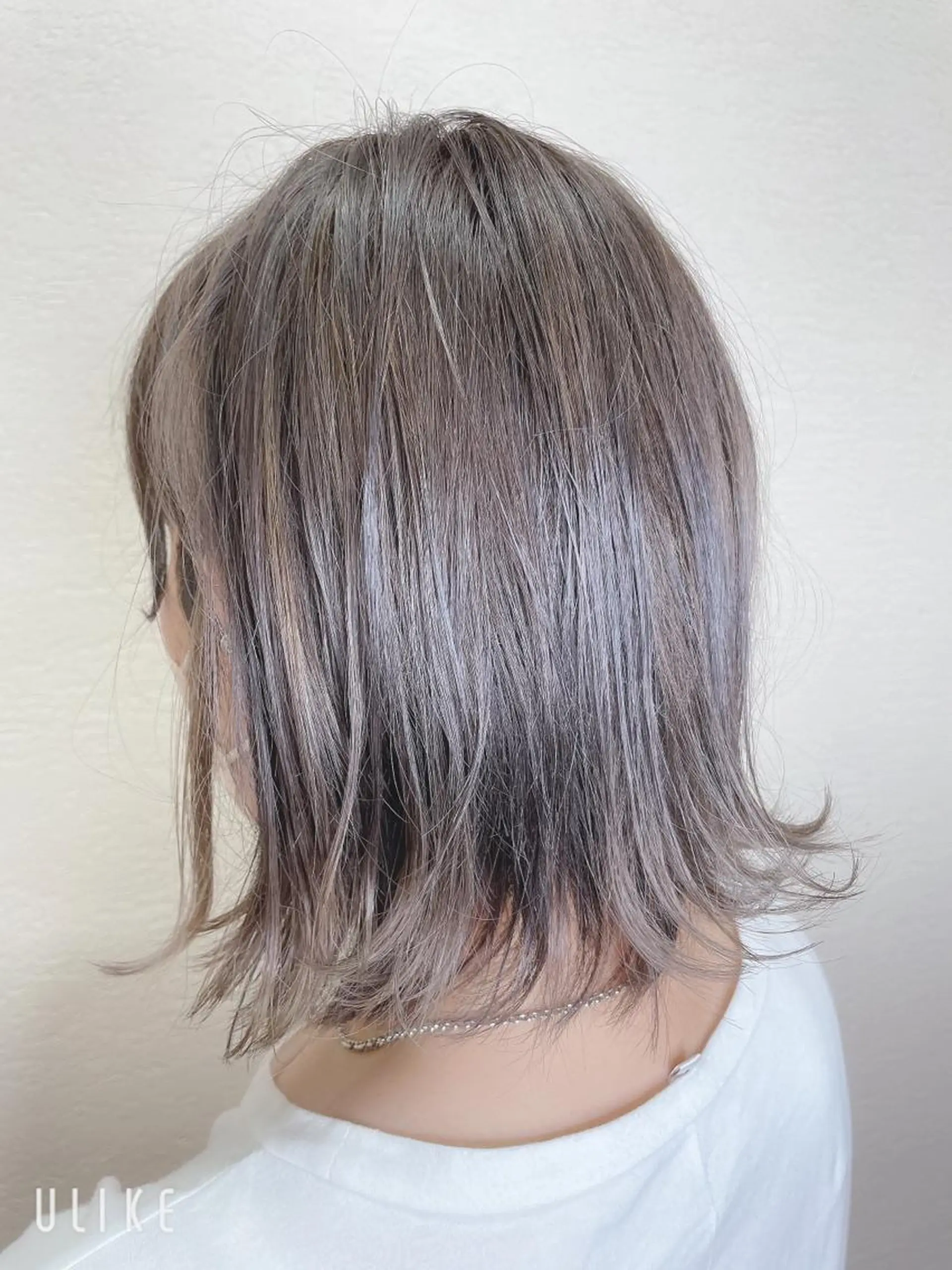 ロング カラー グレージュ ミルクティーグレージュ ヘアカラー トリートメント ❣️モードケイズ塚口 和田一将のヘアスタイル