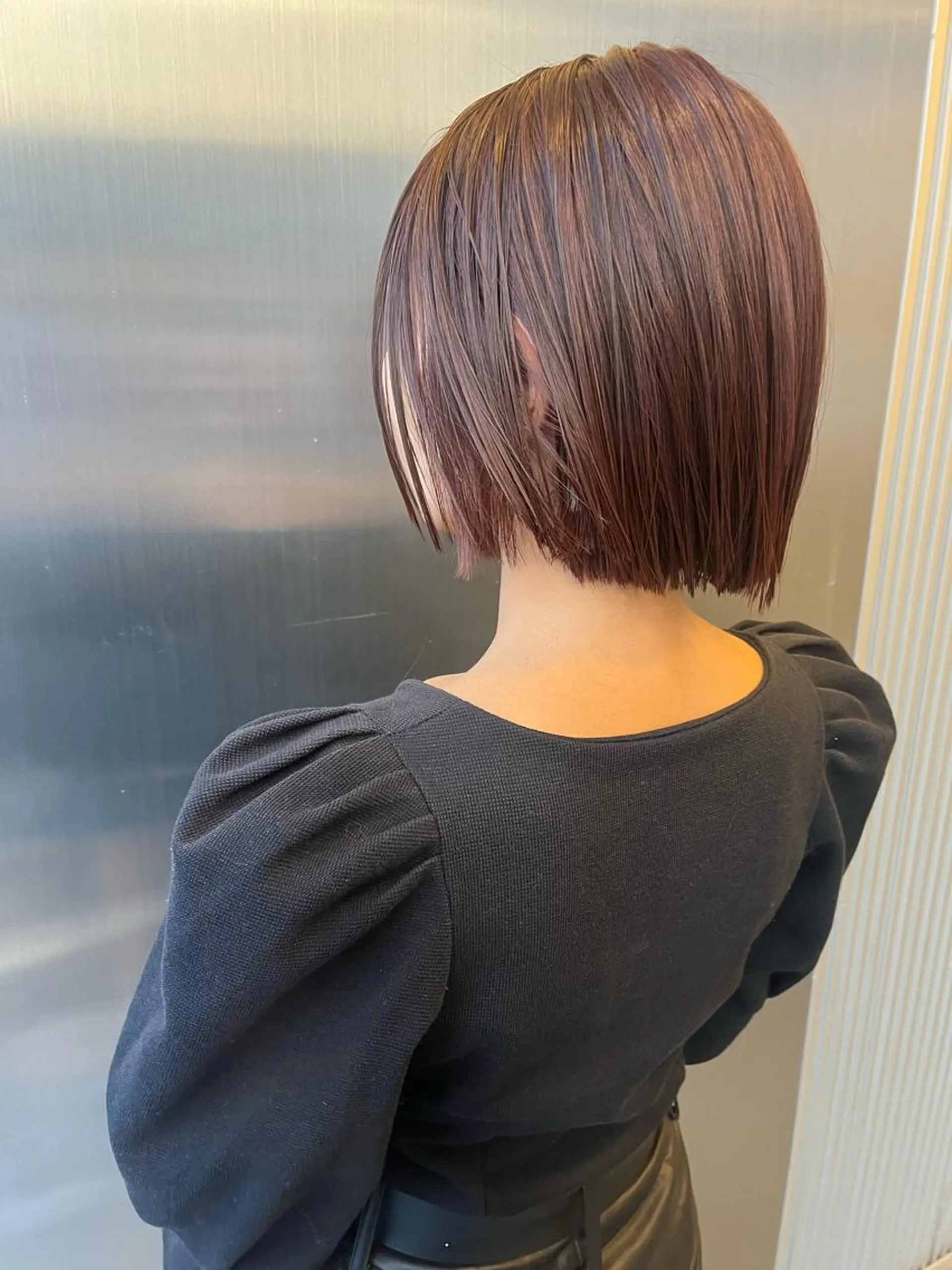 ショート カラー ブリーチ ブリーチなしカラー ⭐️ アユミ⭐️のヘアスタイル