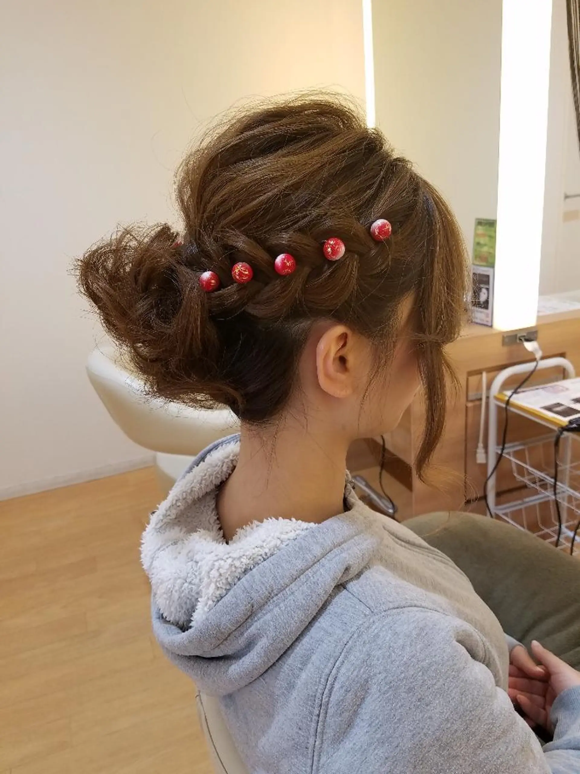 ミディアム 髪質改善/ハイライト 小林秀樹のヘアスタイル