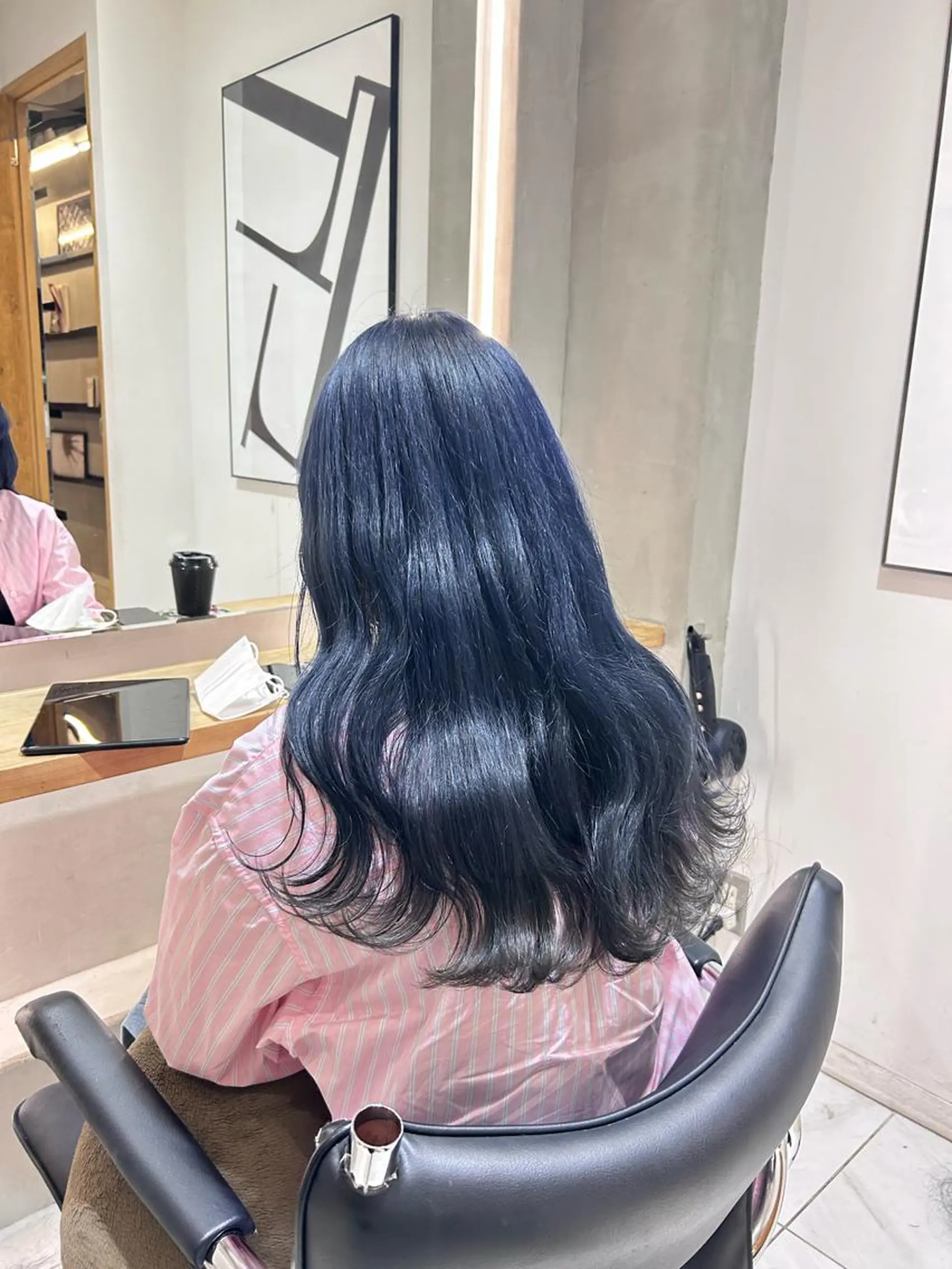 カラー デザインカラー ヘアカラー トリートメント ヘッドスパ ヘアセット miko🪽地毛風/ ハイトーン/レイヤーのヘアスタイル