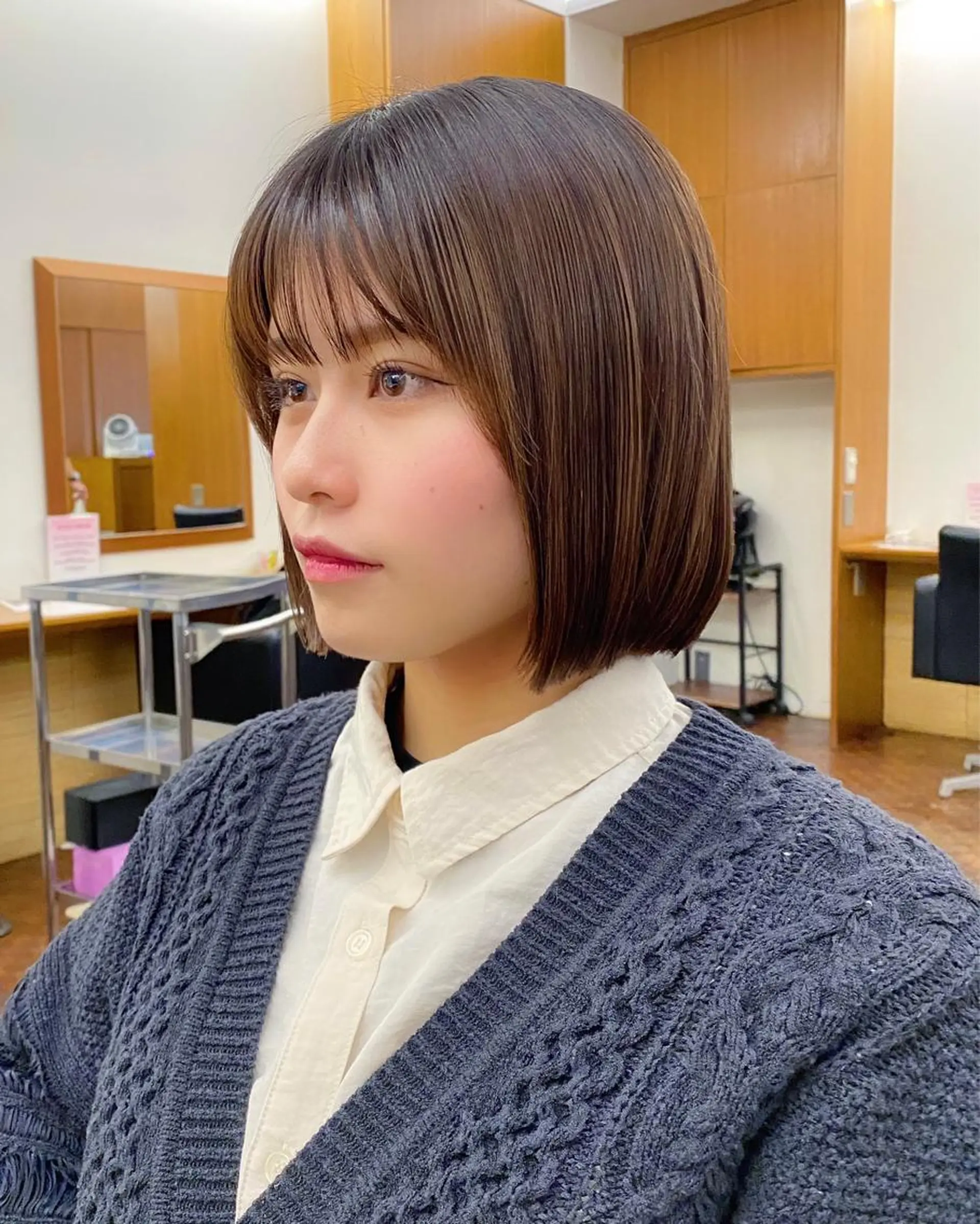 ショート Paddle所属・似合わせレイヤー/ レイヤーパーマ/高倉のヘアスタイル