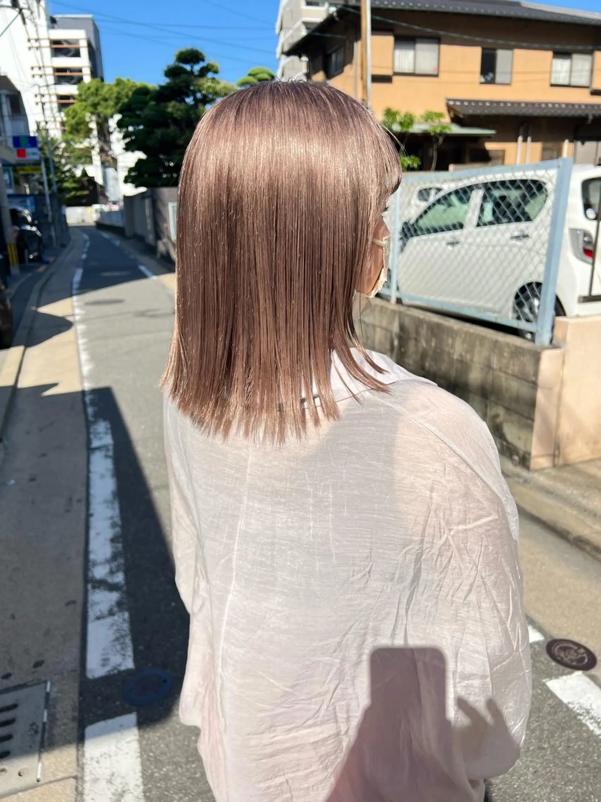 カラー ALLYS 渋谷店所属・最高級の艶のある カラーmei🎨のヘアスタイル