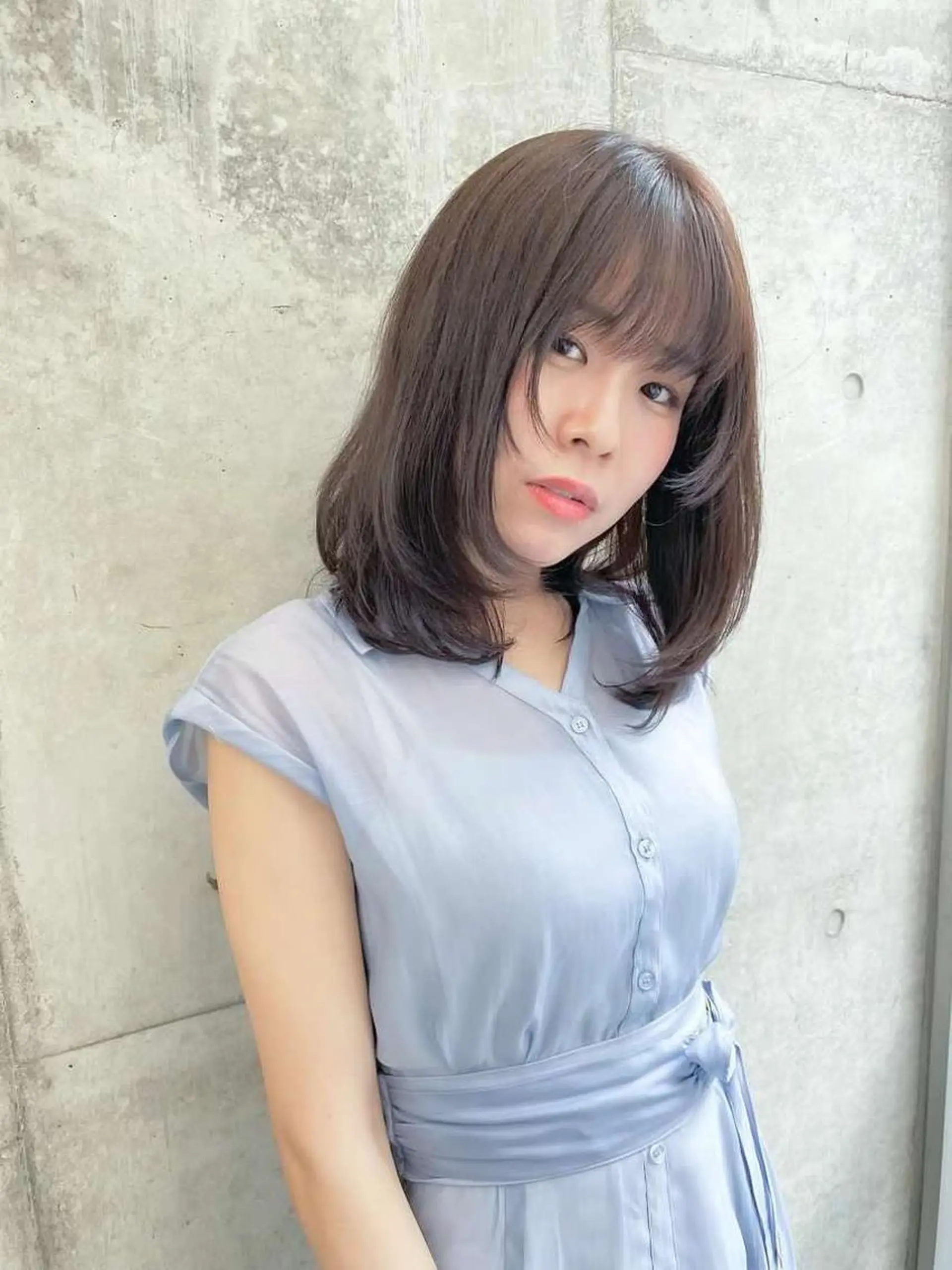 ミディアム レイヤーカット ALPHA  HAIR所属・西院/ TAKAのヘアスタイル