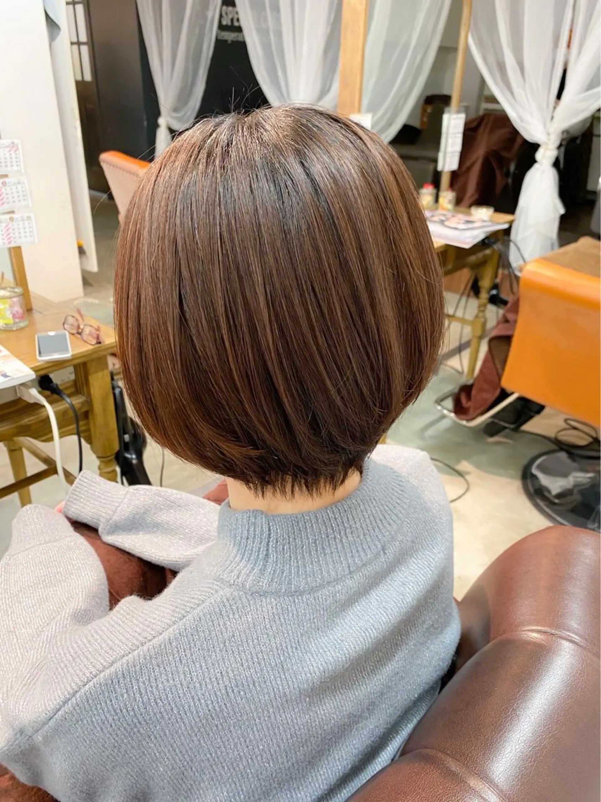 ミディアム 東野 拓海のヘアスタイル