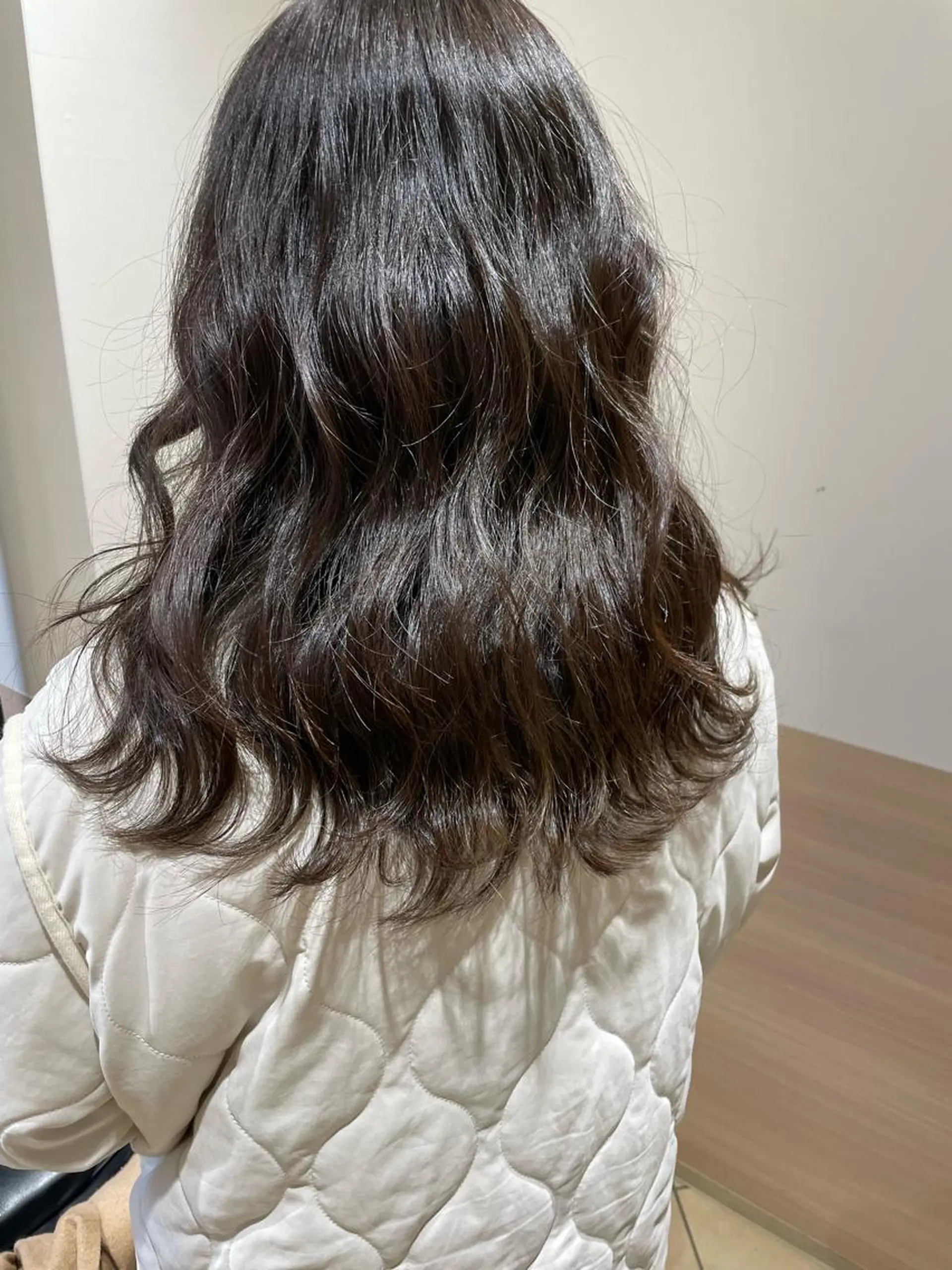 セミロング カラー ブラウンカラー ケアカラー ピンクカラー ピンクブラウン GO TODAY SHAiRE SALON所属・天野 瑠真のヘアスタイル
