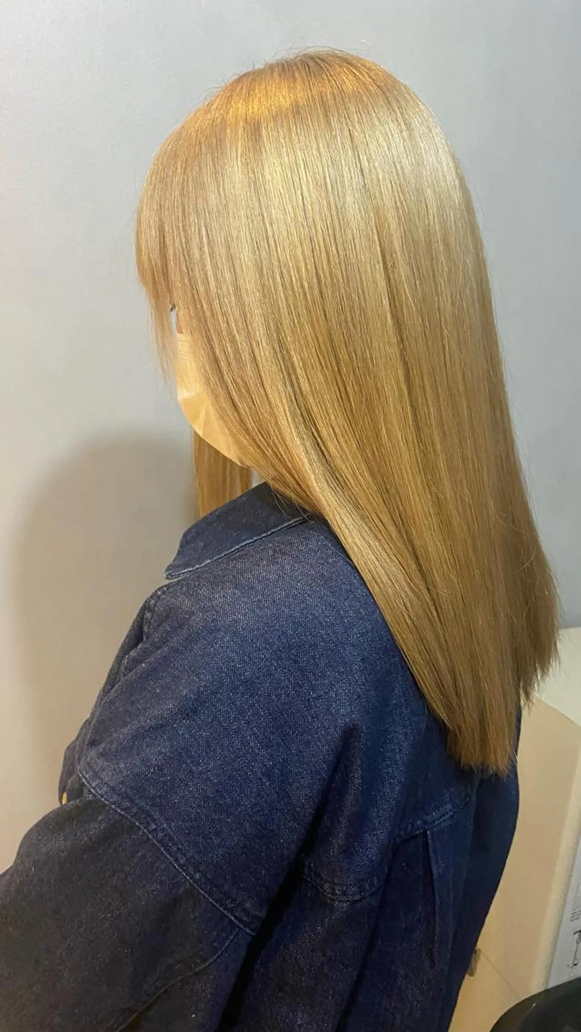 セミロング カラー ヘアカラー トリートメント 🪐SOURCE 塚口 シマブクロ🪐のヘアスタイル