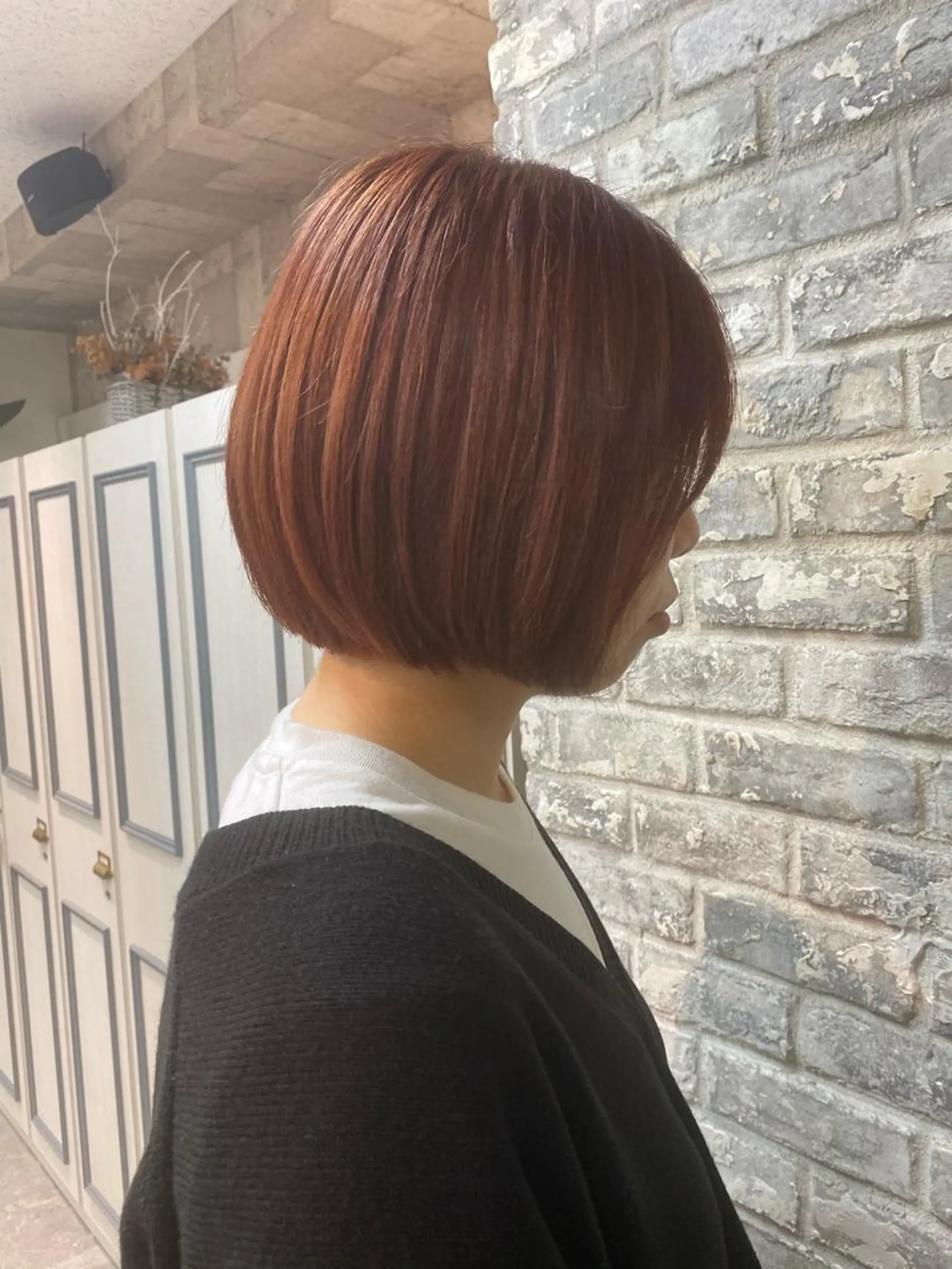 ショート ボブ 🤍韓国風ヘア 柴田真帆🤍のヘアスタイル