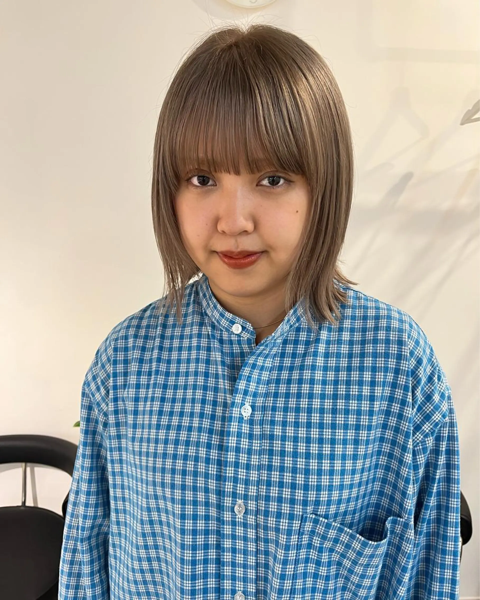 ミディアム ハルカ/ fit standのヘアスタイル