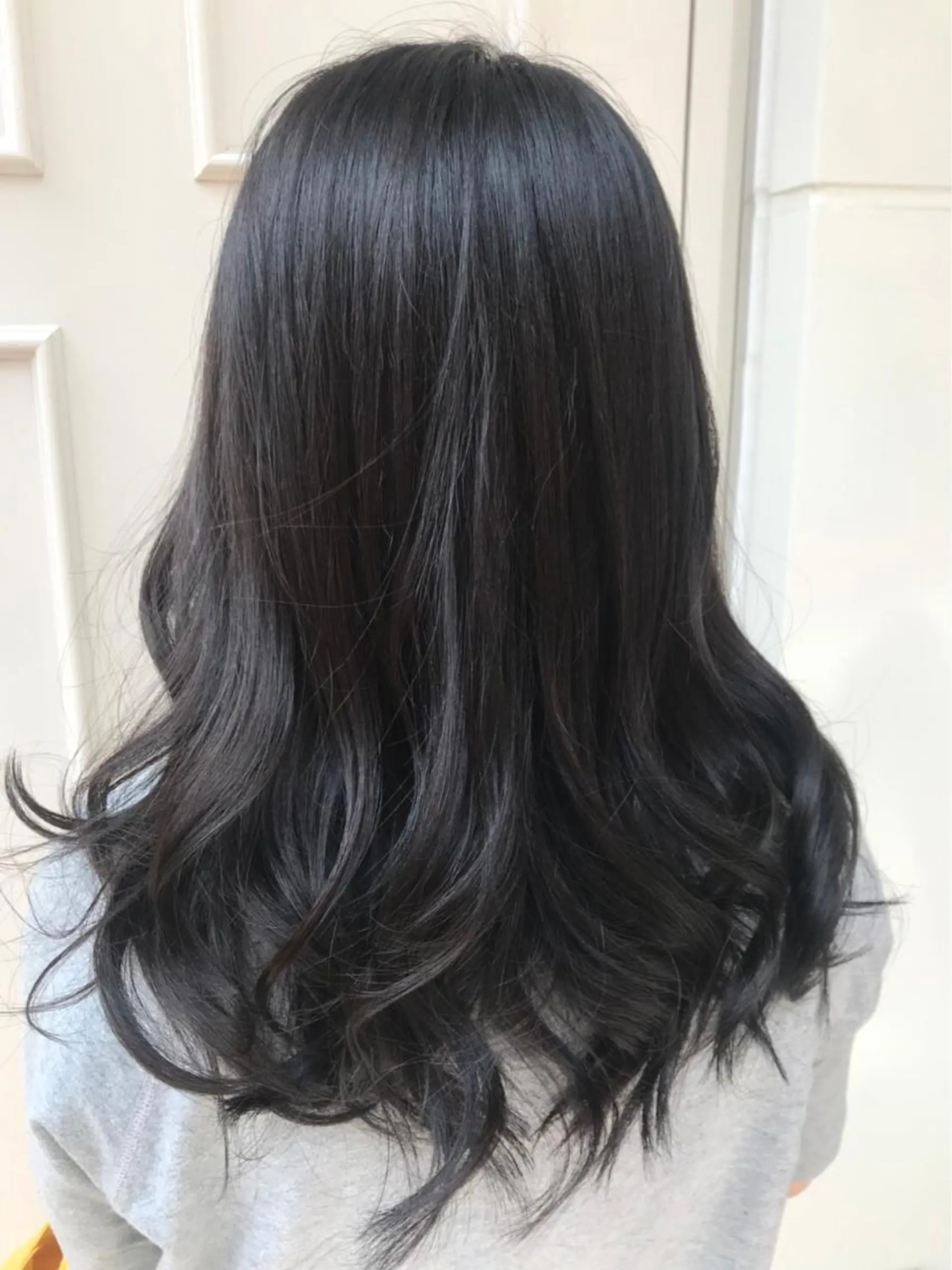 セミロング カラー ブルーカラー ブルージュ 🫟Blanco🫟 Color&Careのヘアスタイル