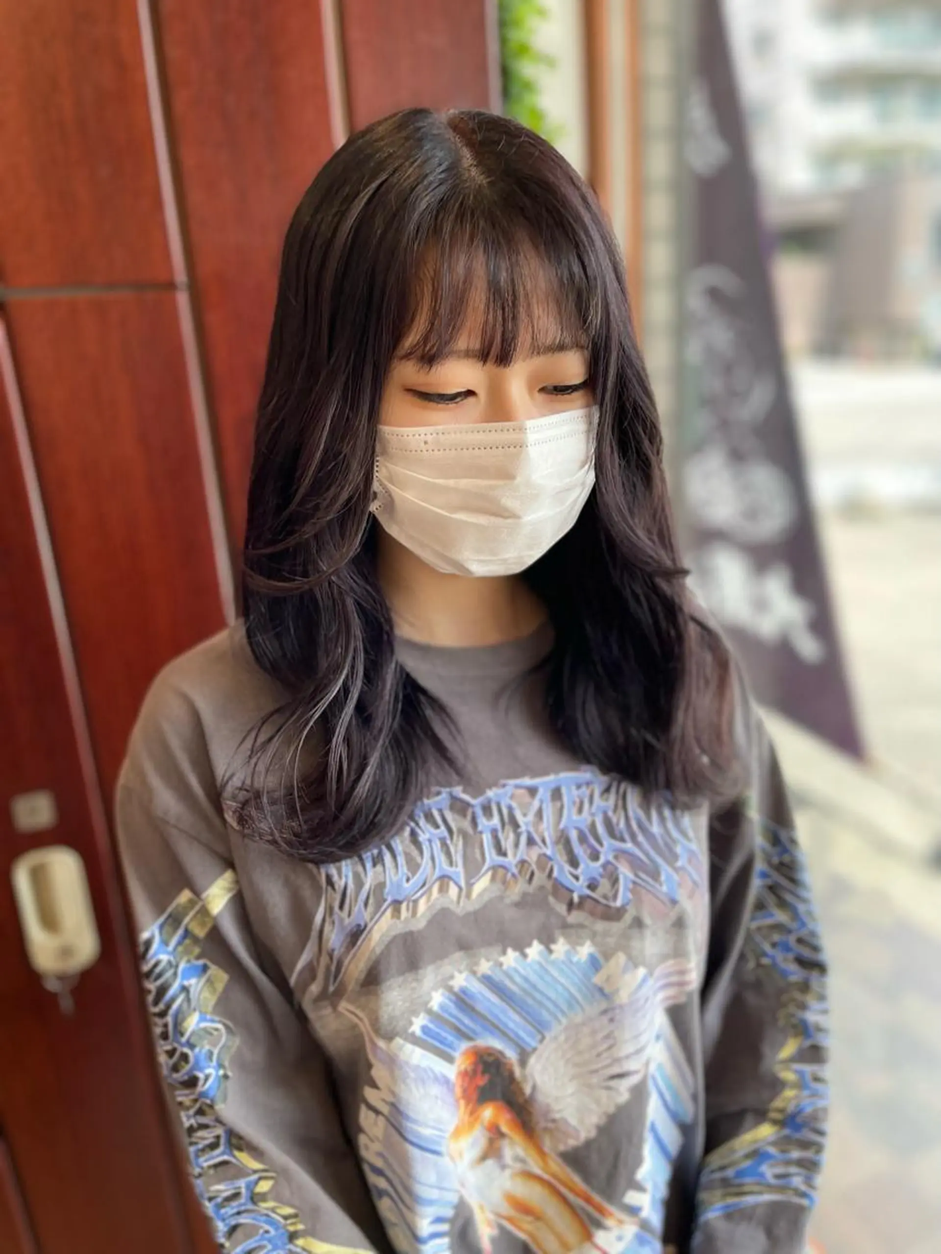 ロング カラー 🇰🇷韓国ヘア 🇰🇷ナミユウのヘアスタイル