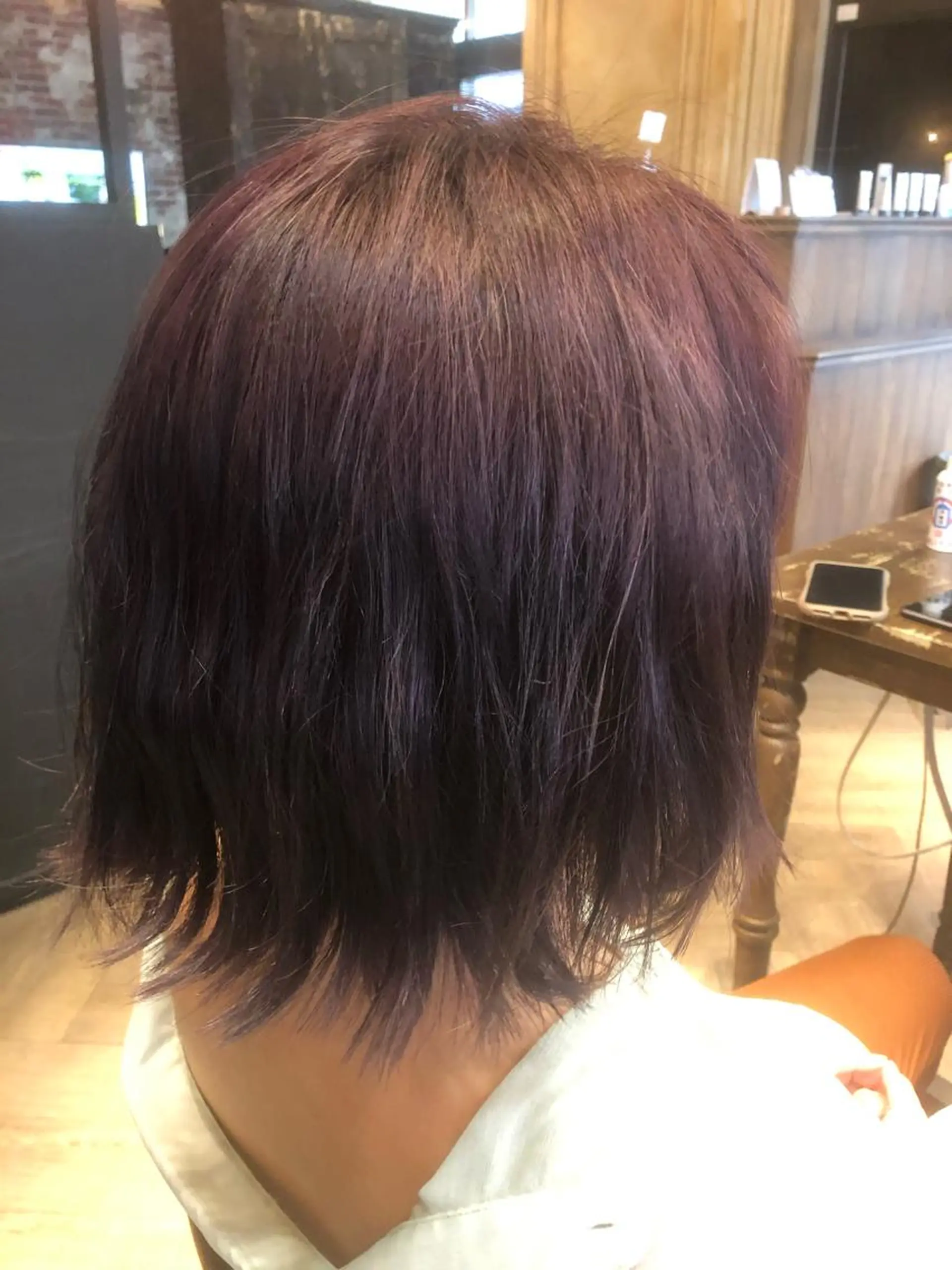 ショート カラー 藤木 雅俊のヘアスタイル