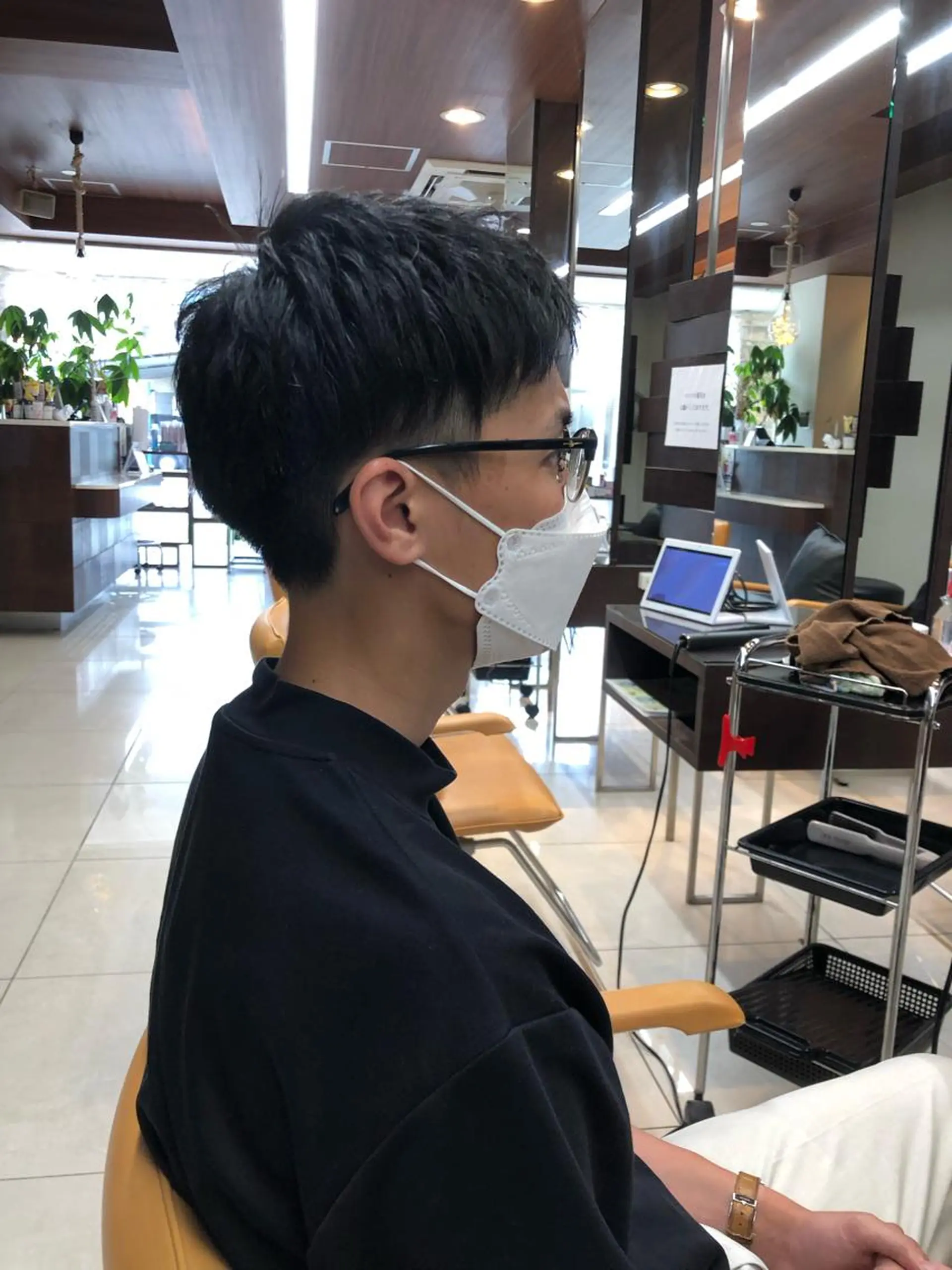 ショート メンズ カット 森田 一輝のヘアスタイル