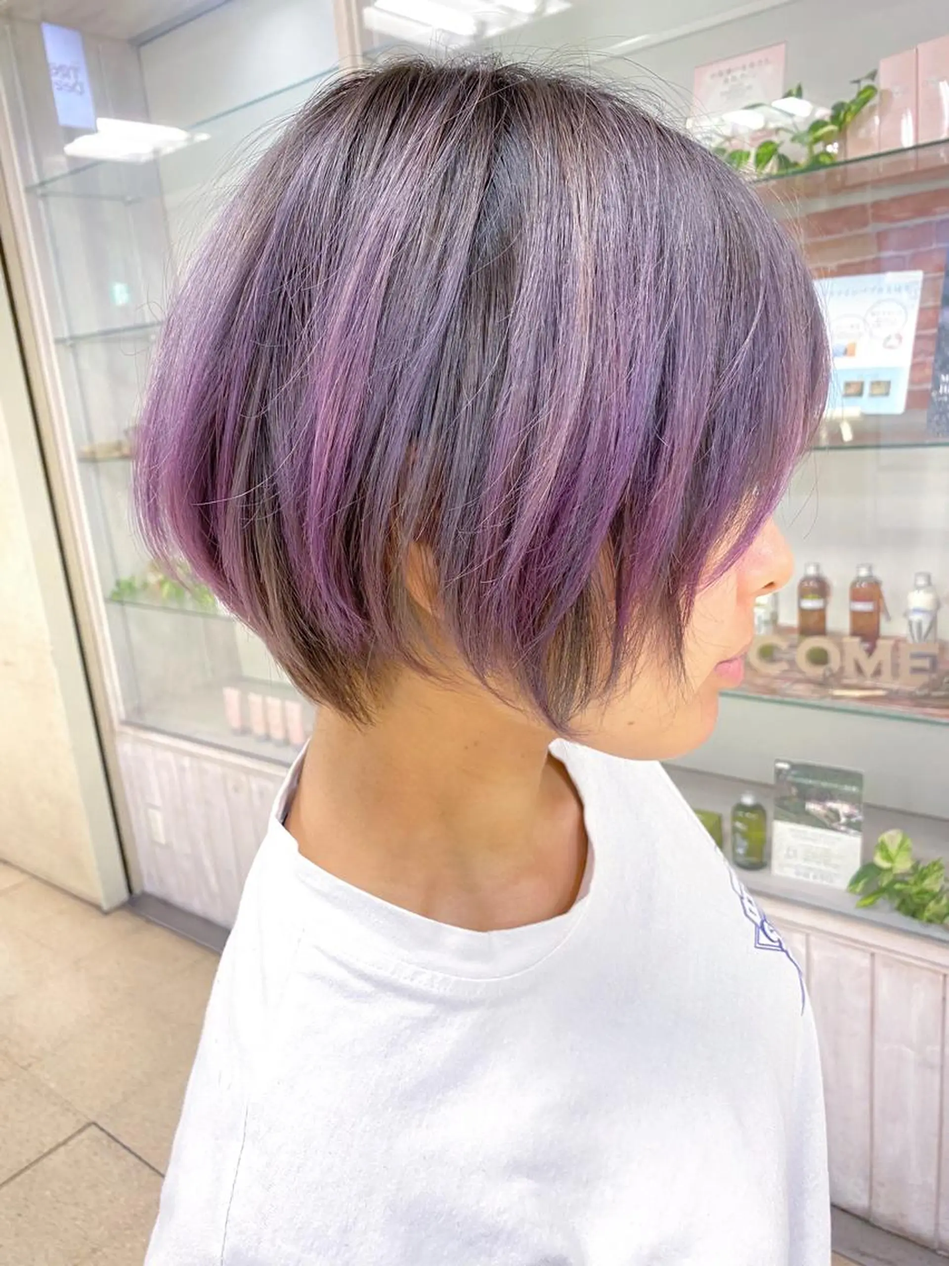 ショート カラー カット ヘアカラー トリートメント 菅村 勇亮のヘアスタイル