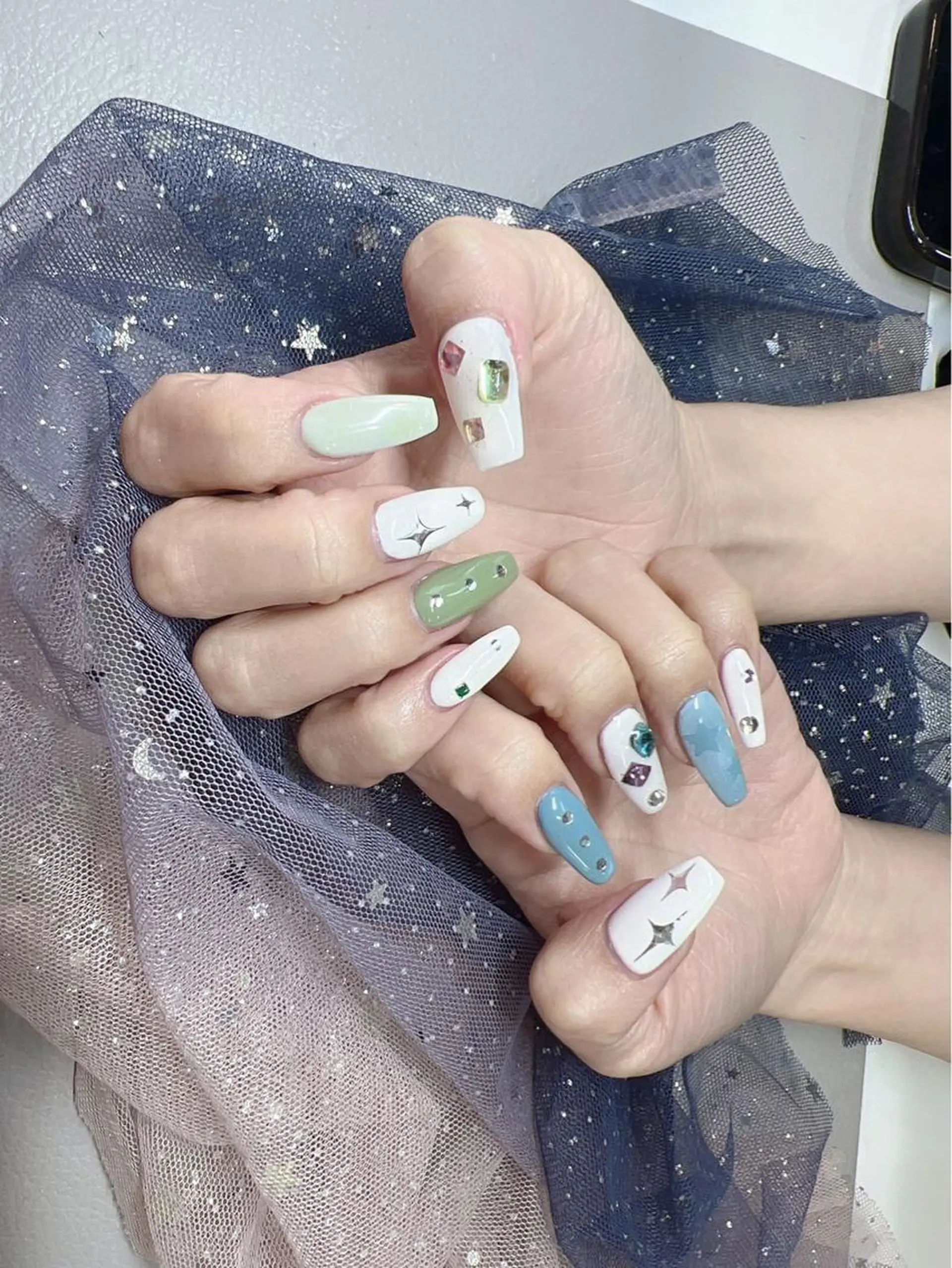 ネイル 長さだし専門店 M2　rikaのネイルデザイン