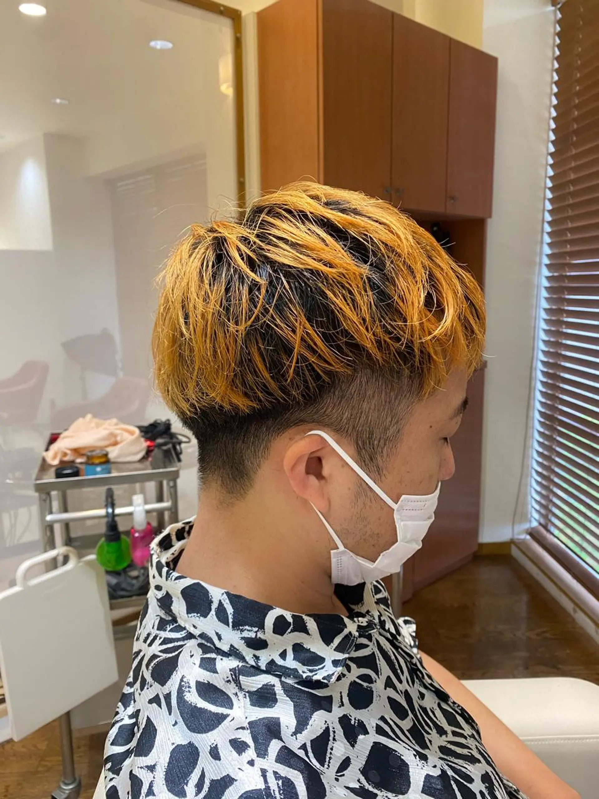 ショート メンズ レイヤーカット 金沢美容室 KUSHUKAのヘアスタイル