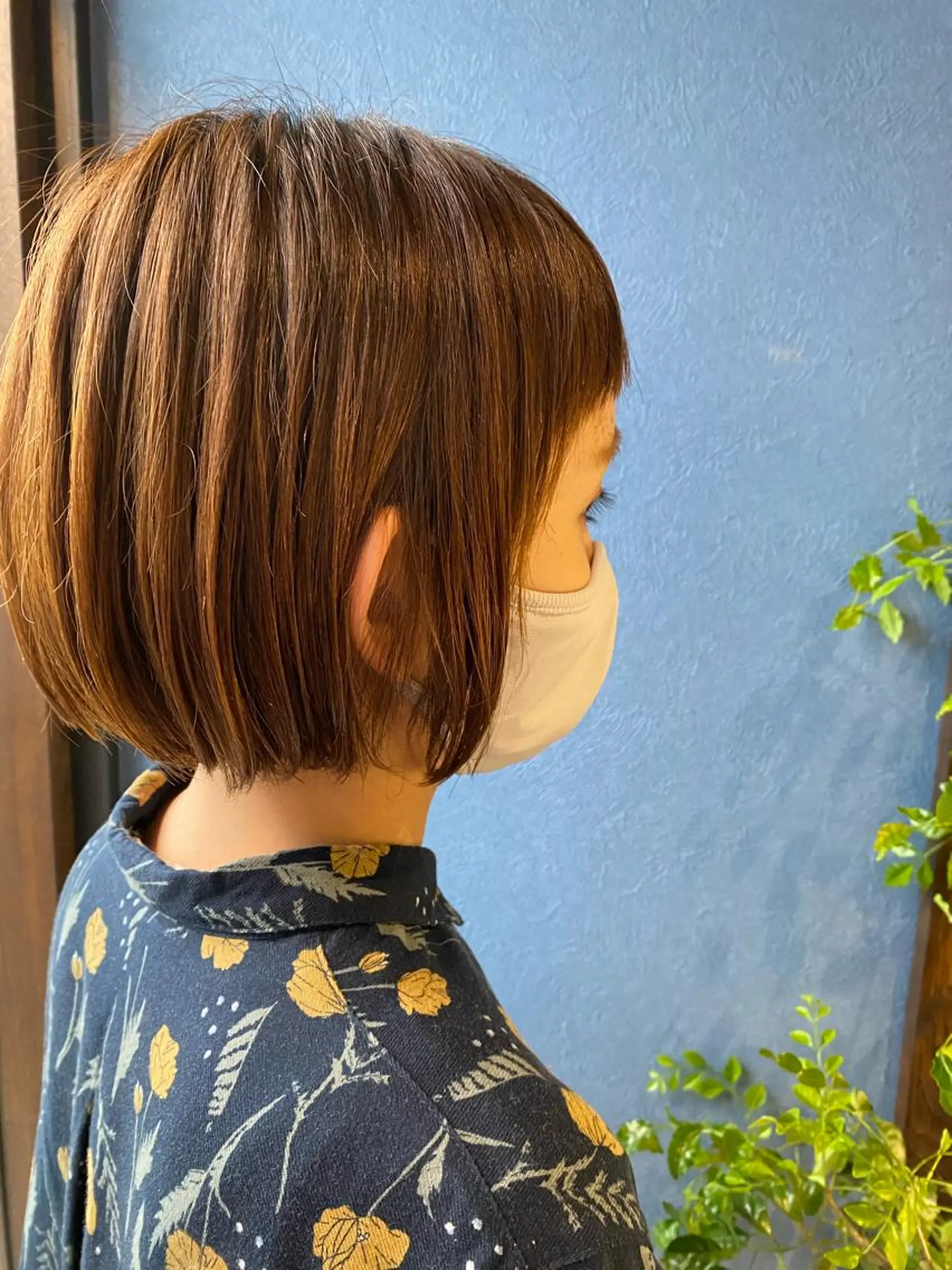 ミディアム ボブ 大内 郁のヘアスタイル