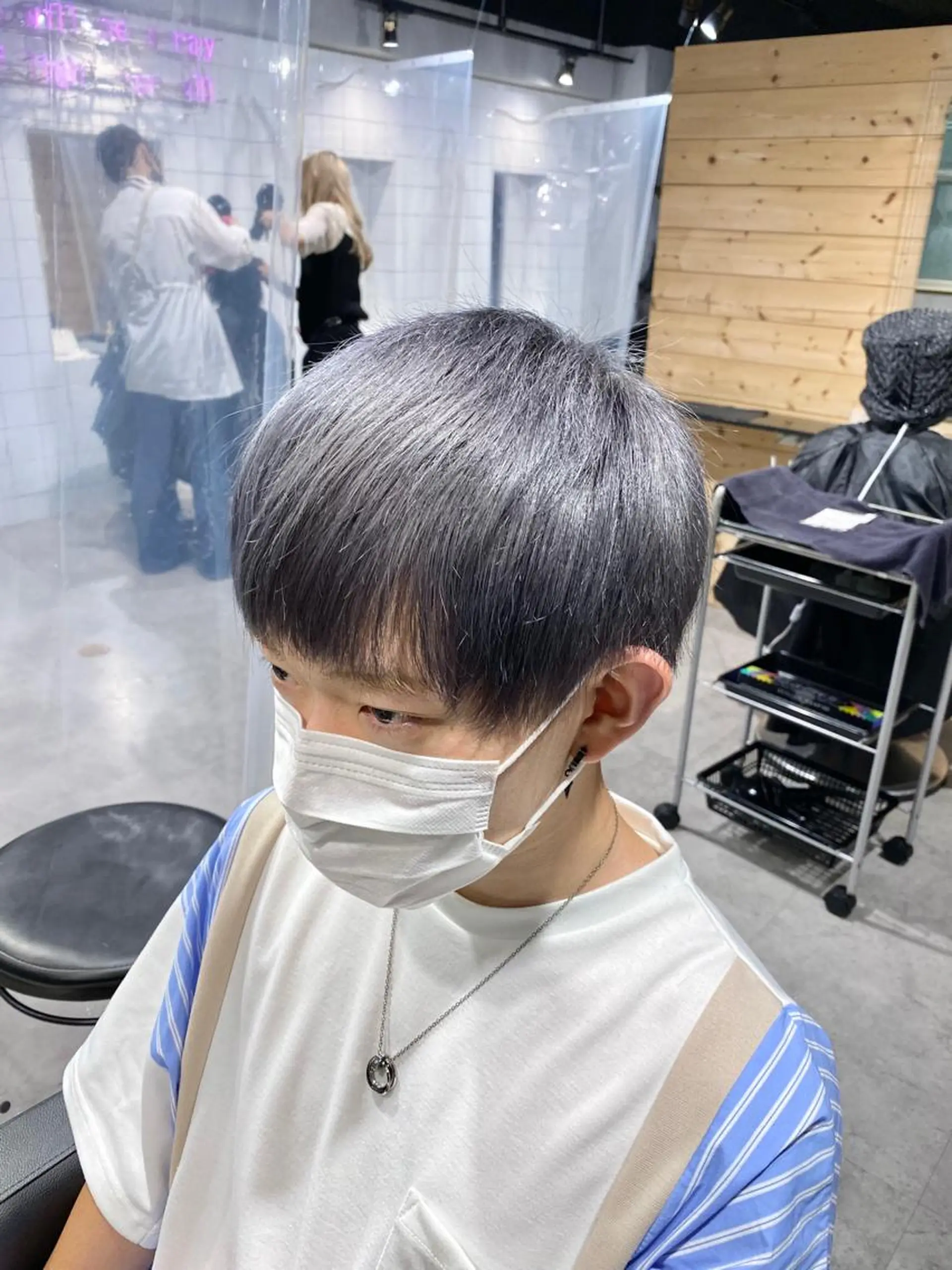 カラー メンズ カット ヘアカラー トリートメント ヘアセット Loy所属・メンズヘアの達人 パーマ 縮毛矯正🔷のヘアスタイル